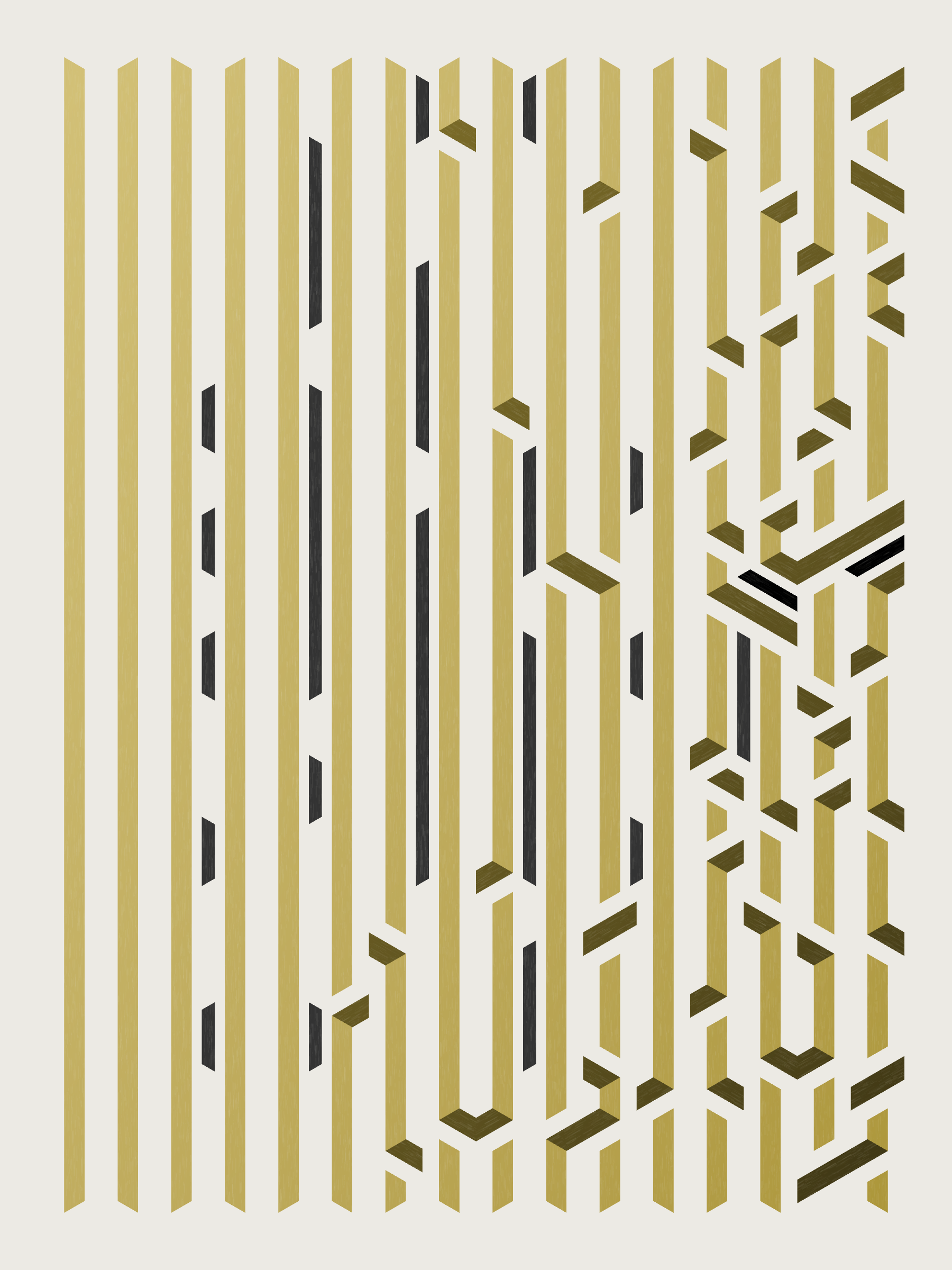 Art Blocks - Art Blocks v2 - Bent #24 - NFT # 214000024