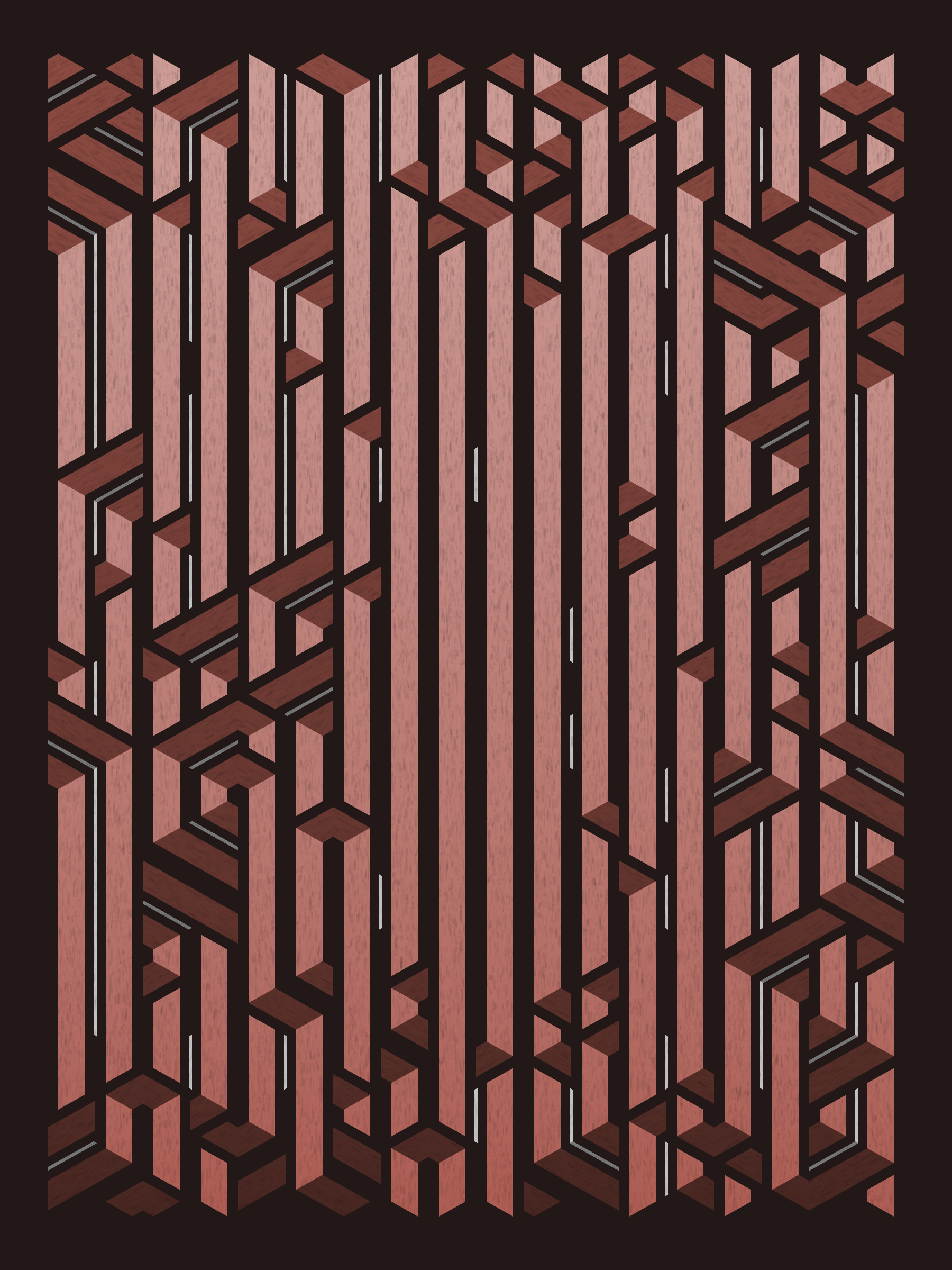 Art Blocks - Art Blocks v2 - Bent #27 - NFT # 214000027