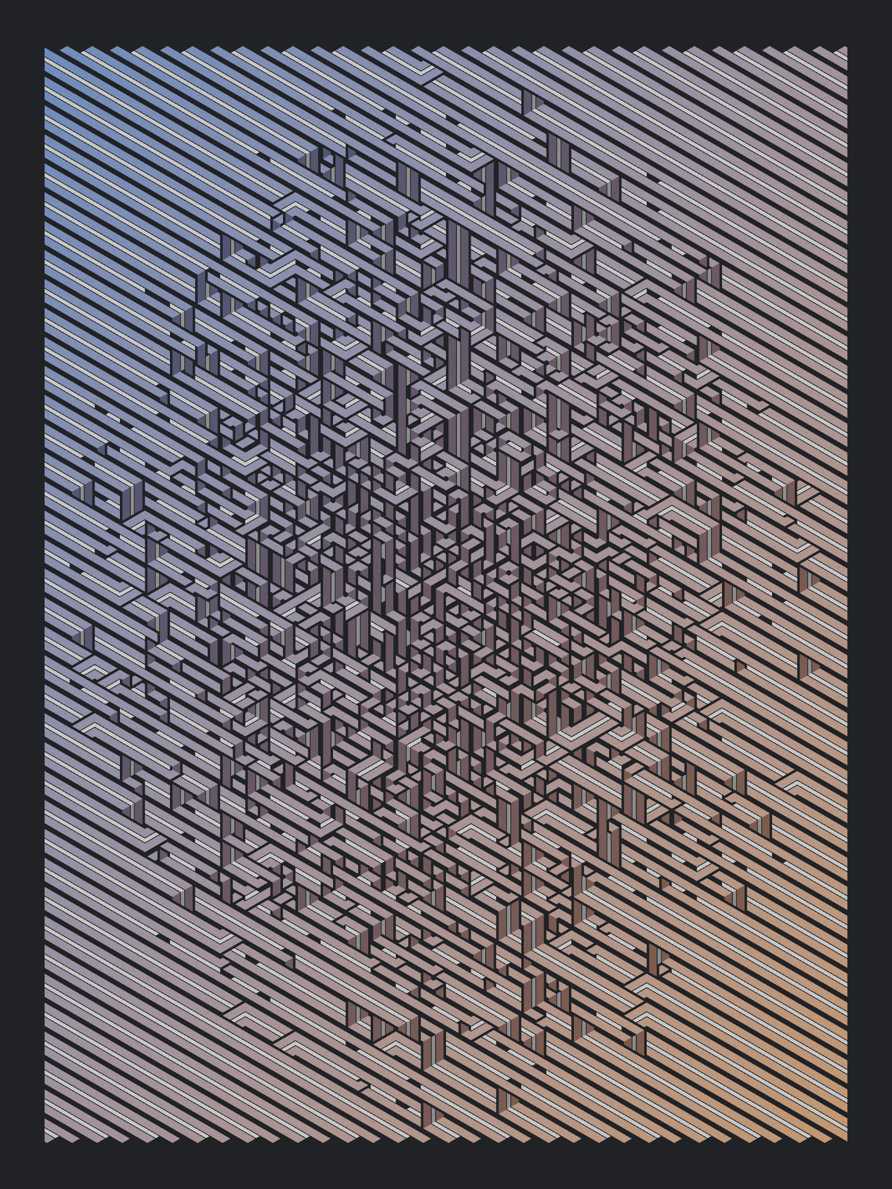 Art Blocks - Art Blocks v2 - Bent #39 - NFT # 214000039