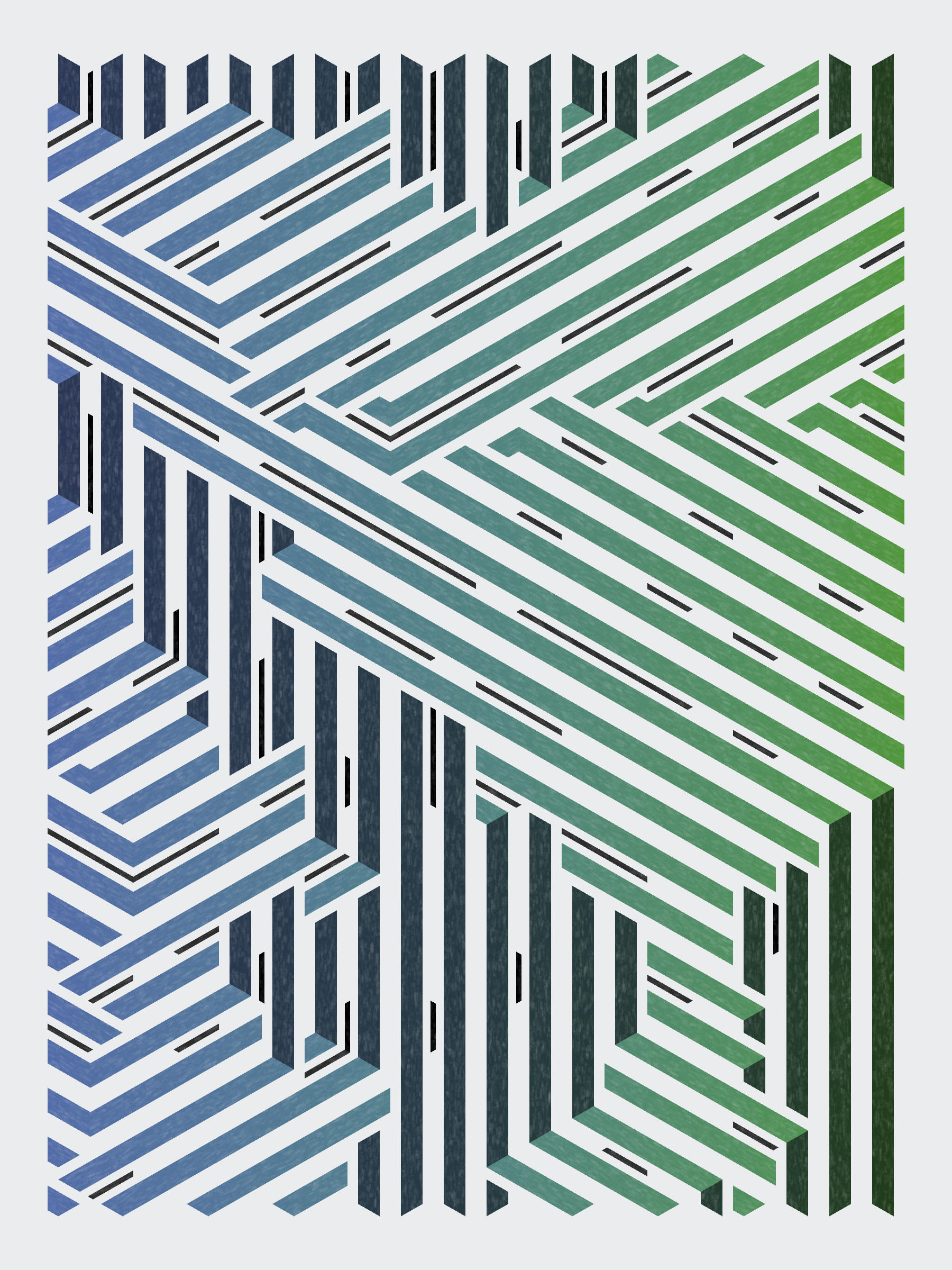 Art Blocks - Art Blocks v2 - Bent #40 - NFT # 214000040