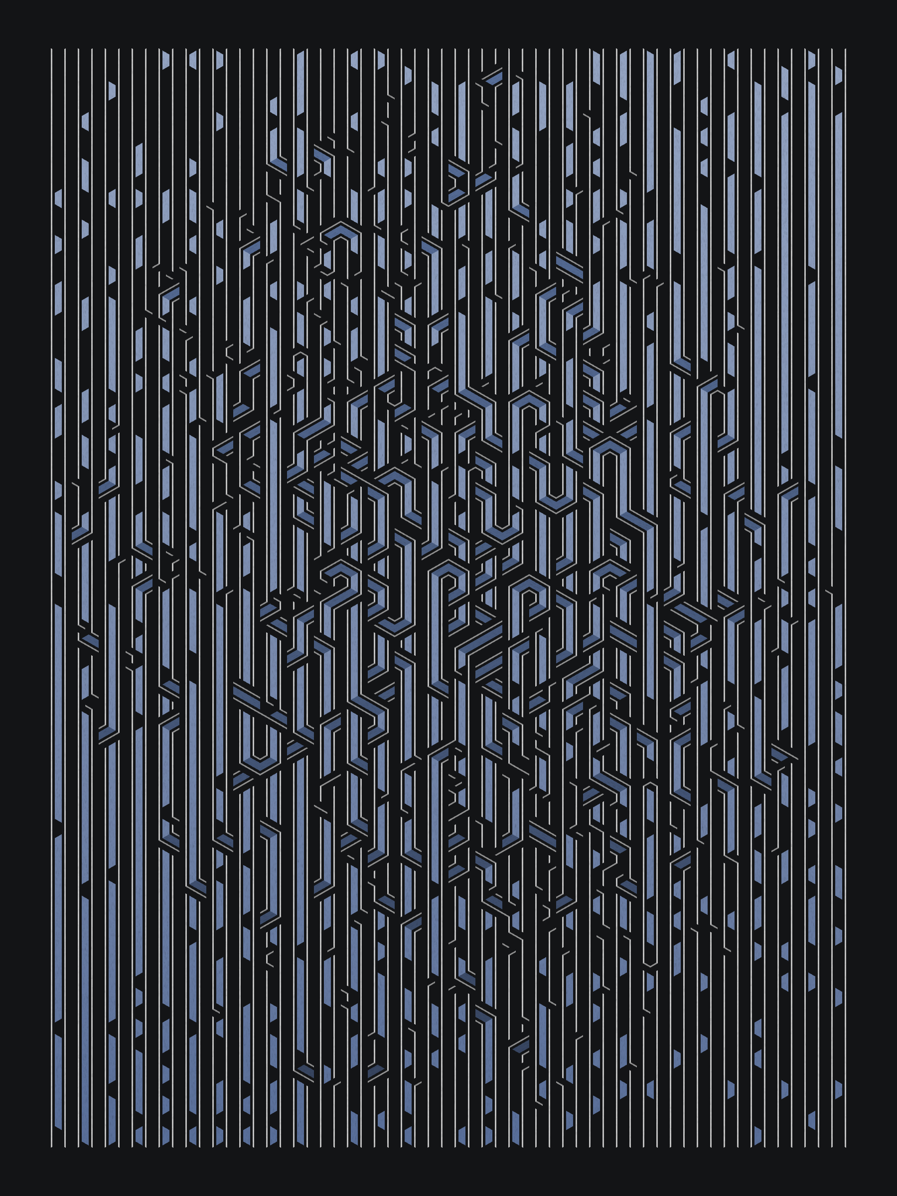 Art Blocks - Art Blocks v2 - Bent #43 - NFT # 214000043