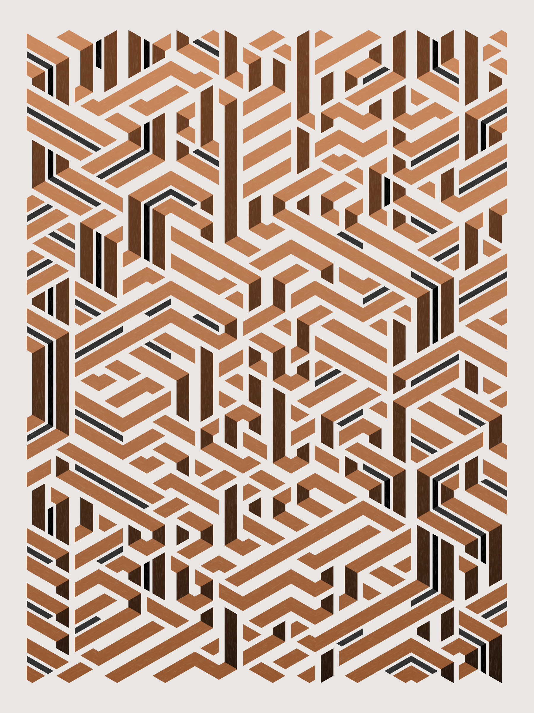 Art Blocks - Art Blocks v2 - Bent #48 - NFT # 214000048