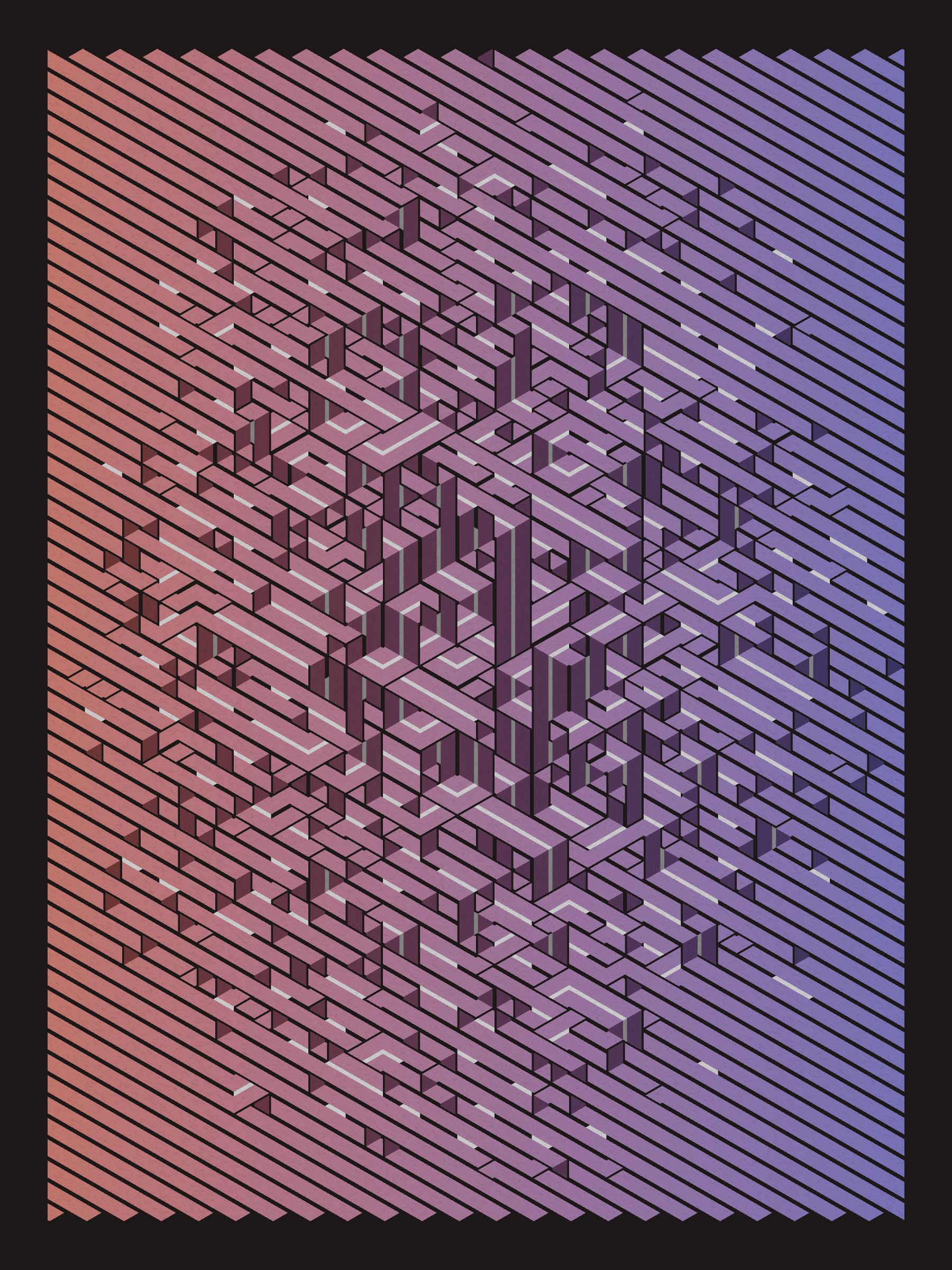 Art Blocks - Art Blocks v2 - Bent #49 - NFT # 214000049