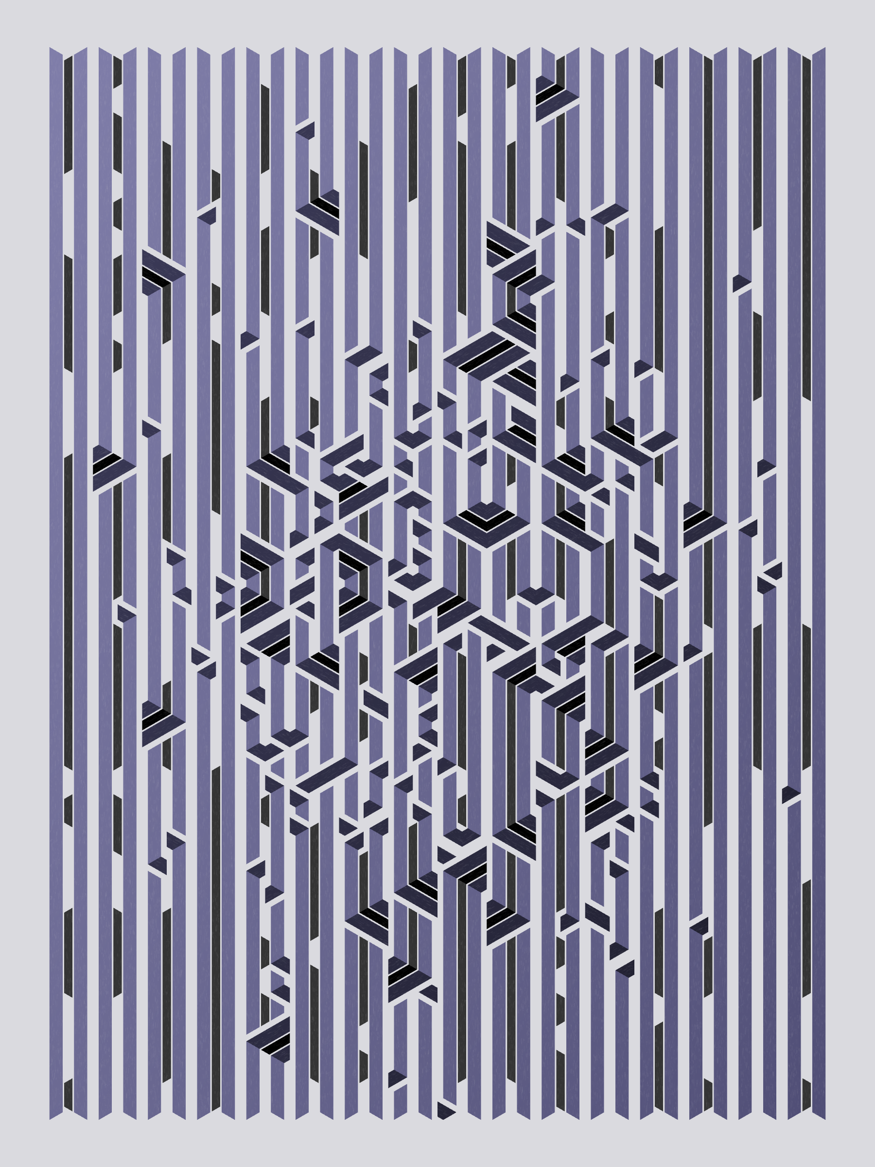 Art Blocks - Art Blocks v2 - Bent #52 - NFT # 214000052