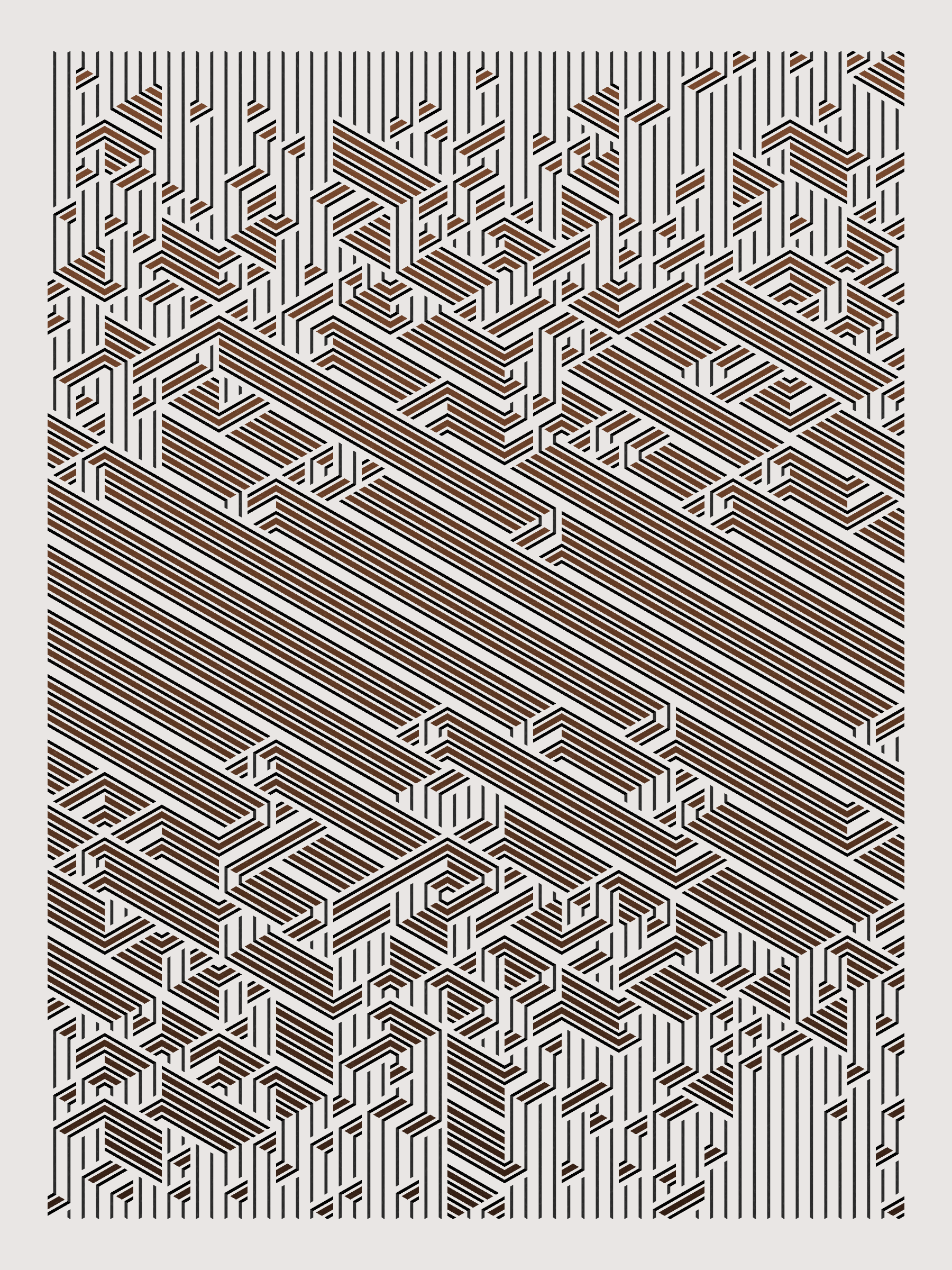 Art Blocks - Art Blocks v2 - Bent #54 - NFT # 214000054