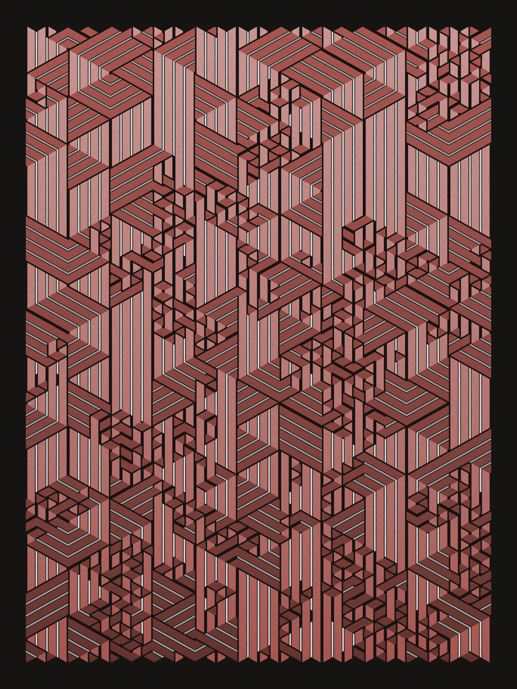 Art Blocks - Art Blocks v2 - Bent #59 - NFT # 214000059