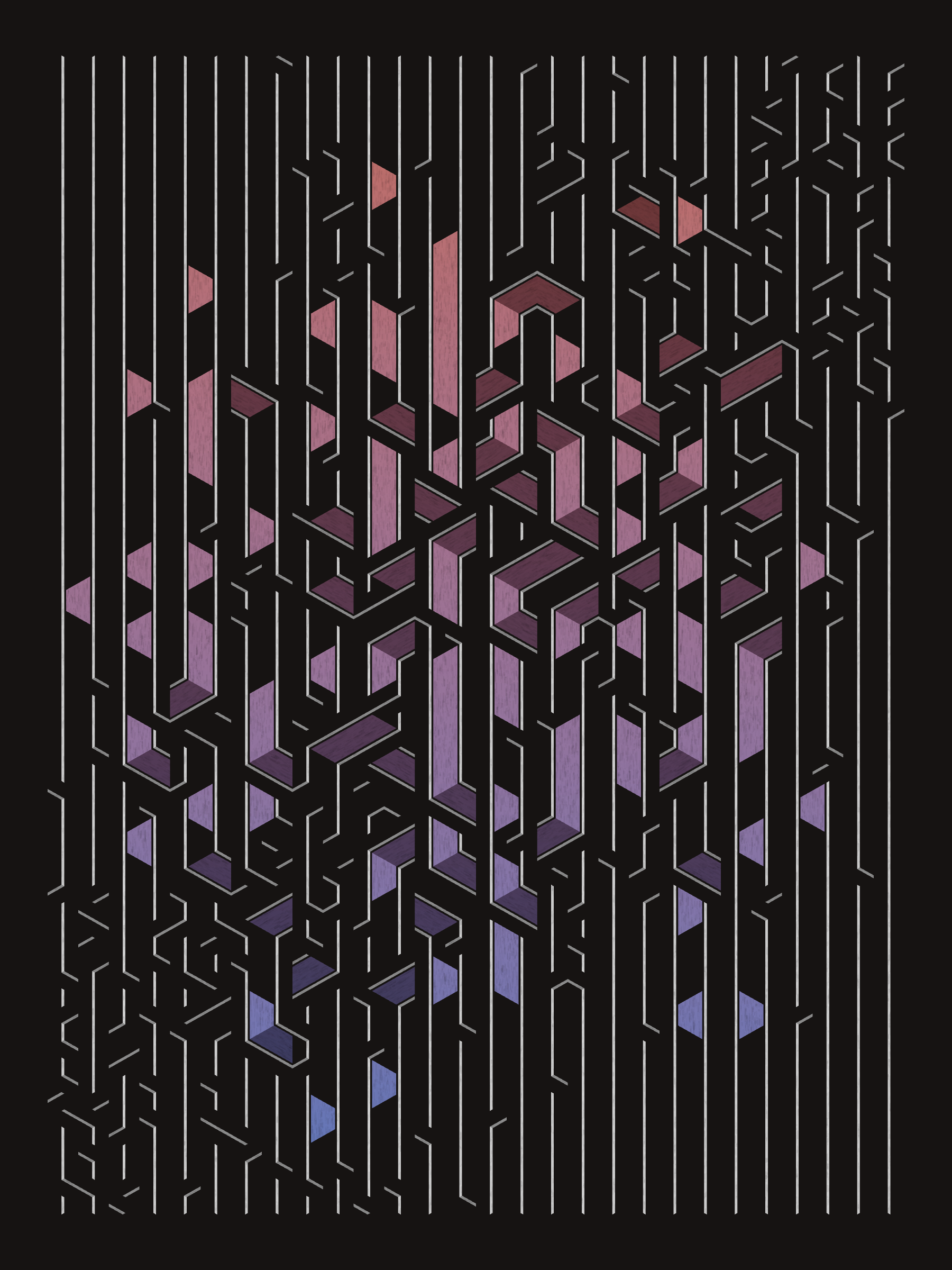 Art Blocks - Art Blocks v2 - Bent #60 - NFT # 214000060