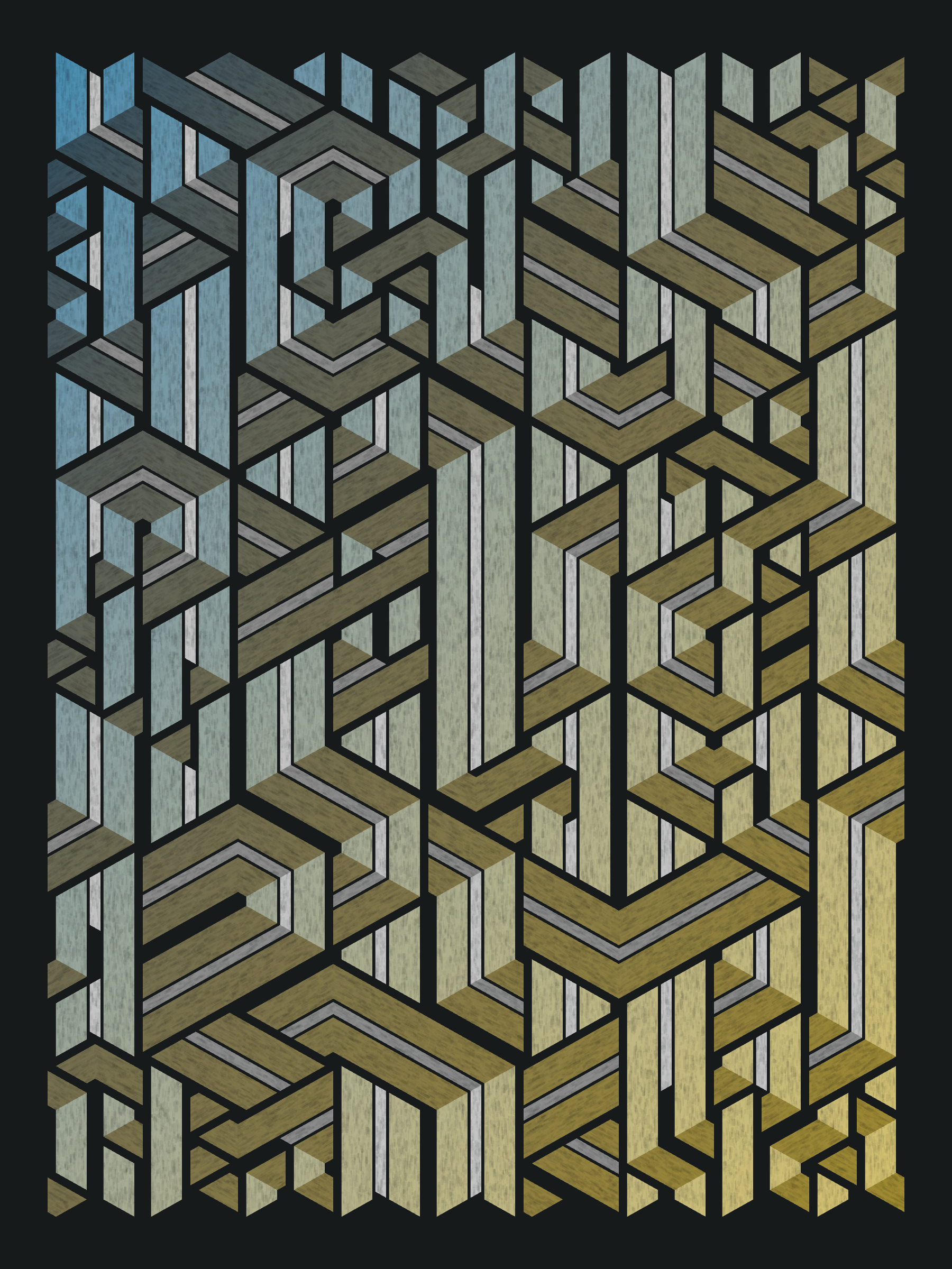 Art Blocks - Art Blocks v2 - Bent #65 - NFT # 214000065