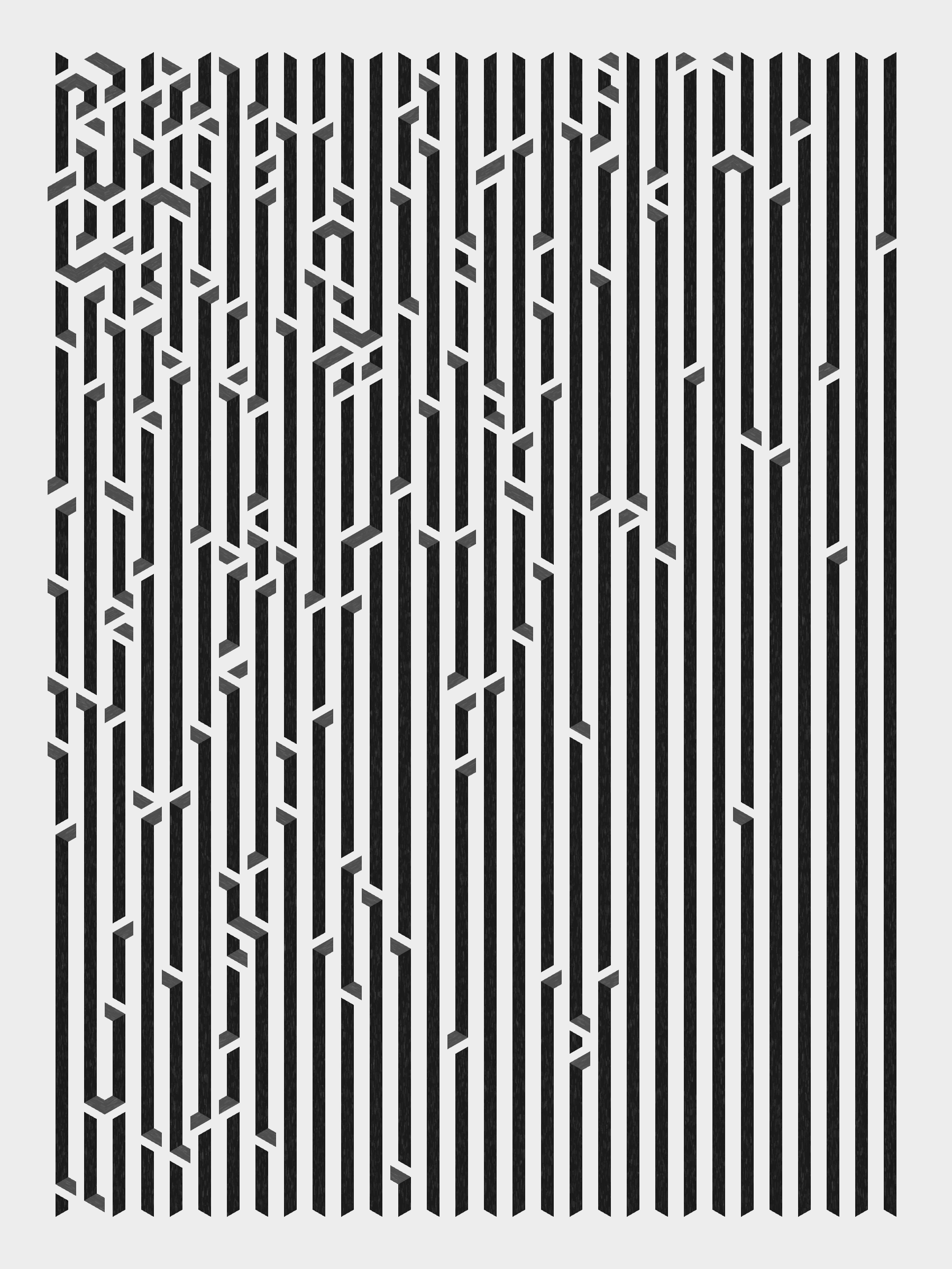 Art Blocks - Art Blocks v2 - Bent #73 - NFT # 214000073