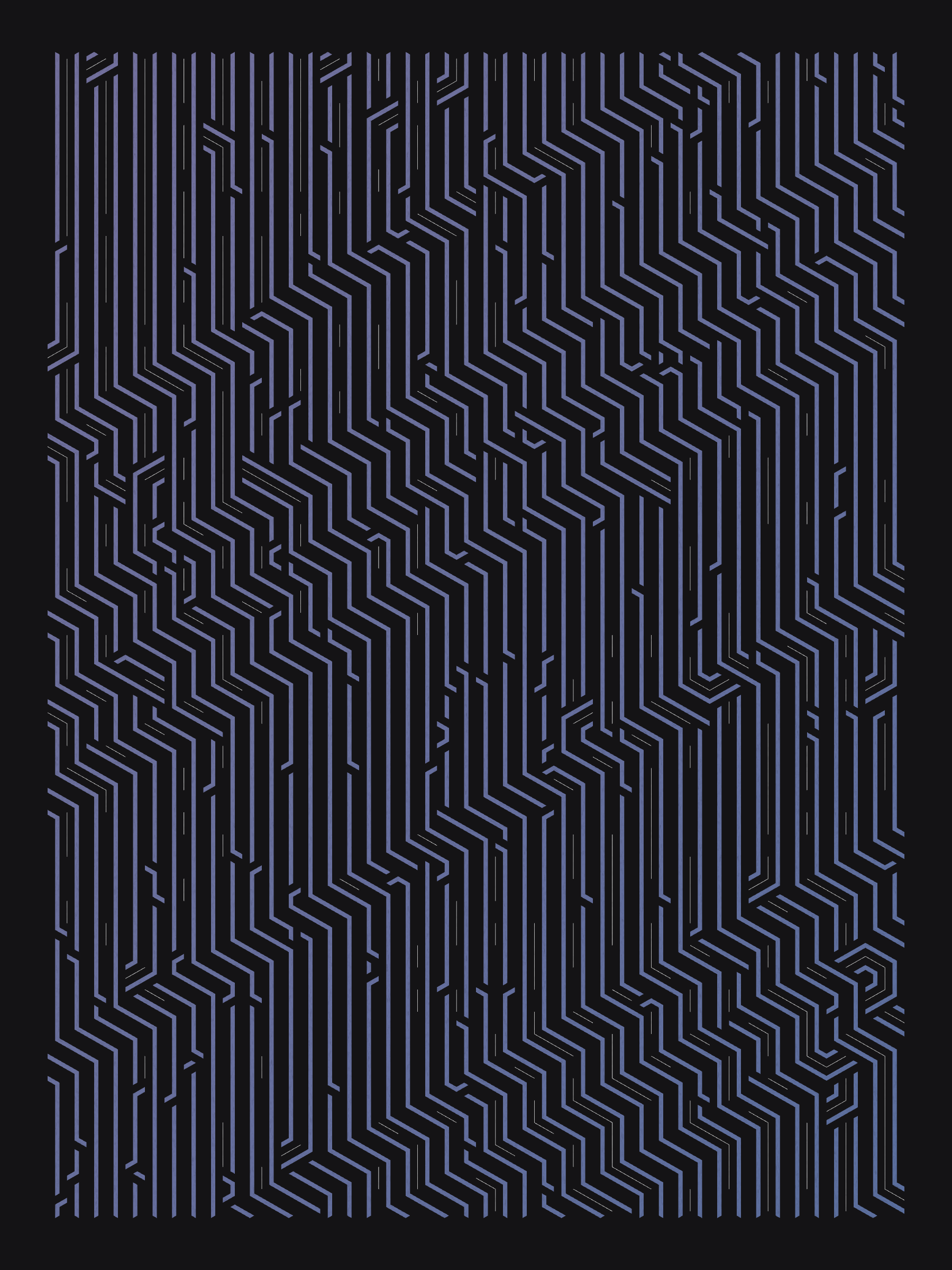 Art Blocks - Art Blocks v2 - Bent #75 - NFT # 214000075