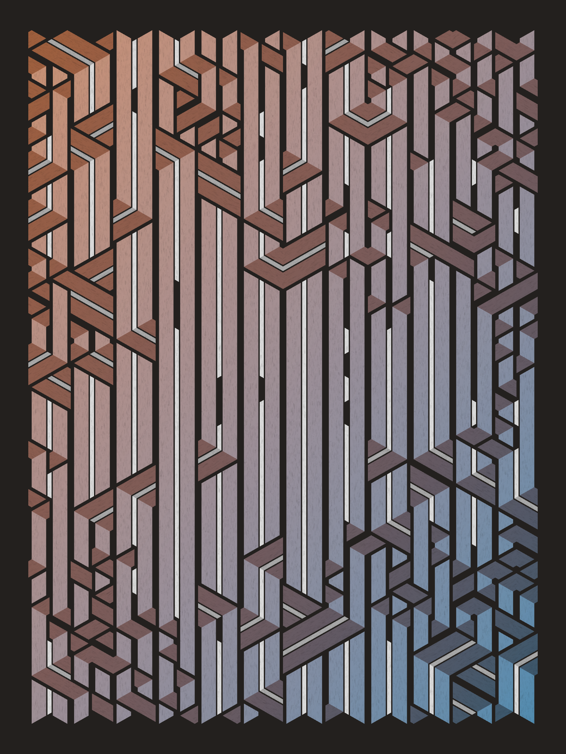 Art Blocks - Art Blocks v2 - Bent #82 - NFT # 214000082