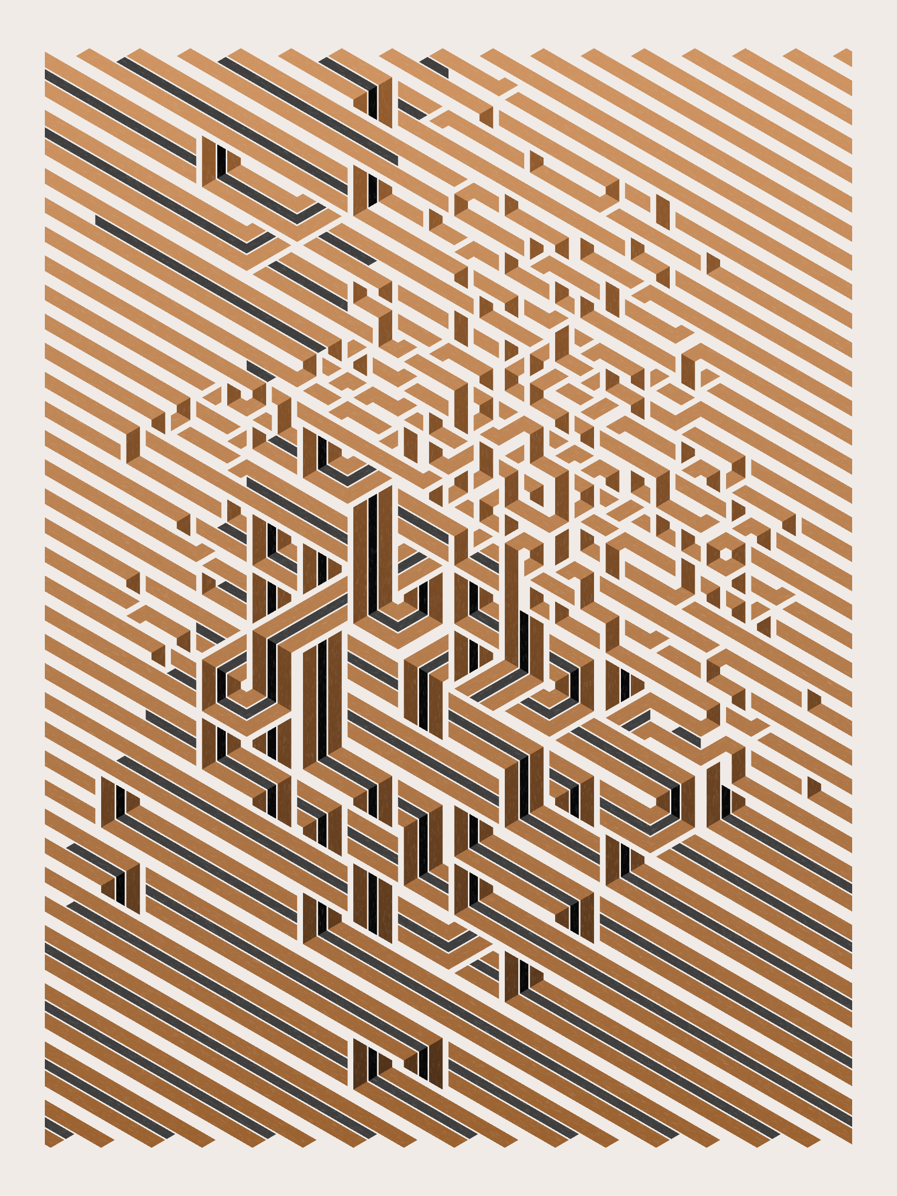 Art Blocks - Art Blocks v2 - Bent #98 - NFT # 214000098