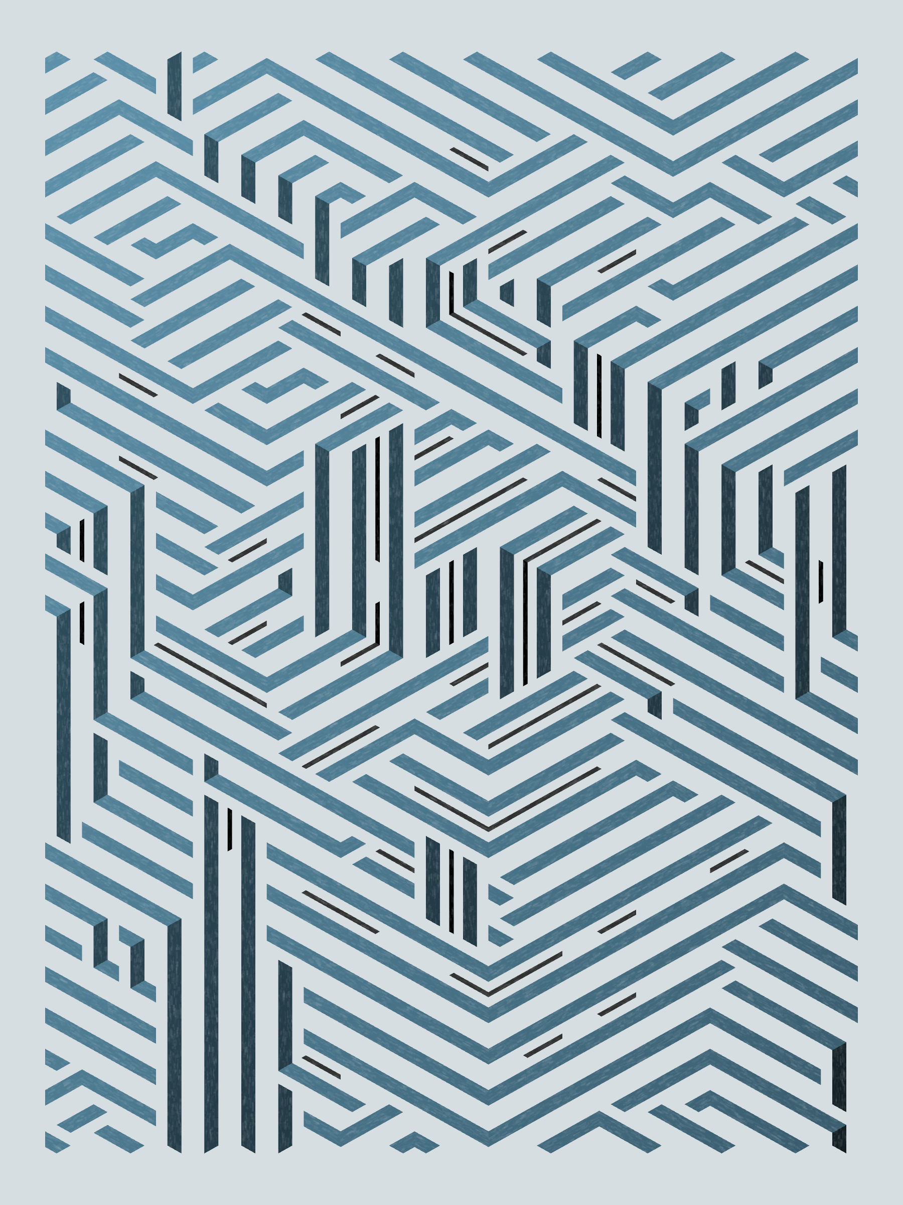 Art Blocks - Art Blocks v2 - Bent #105 - NFT # 214000105