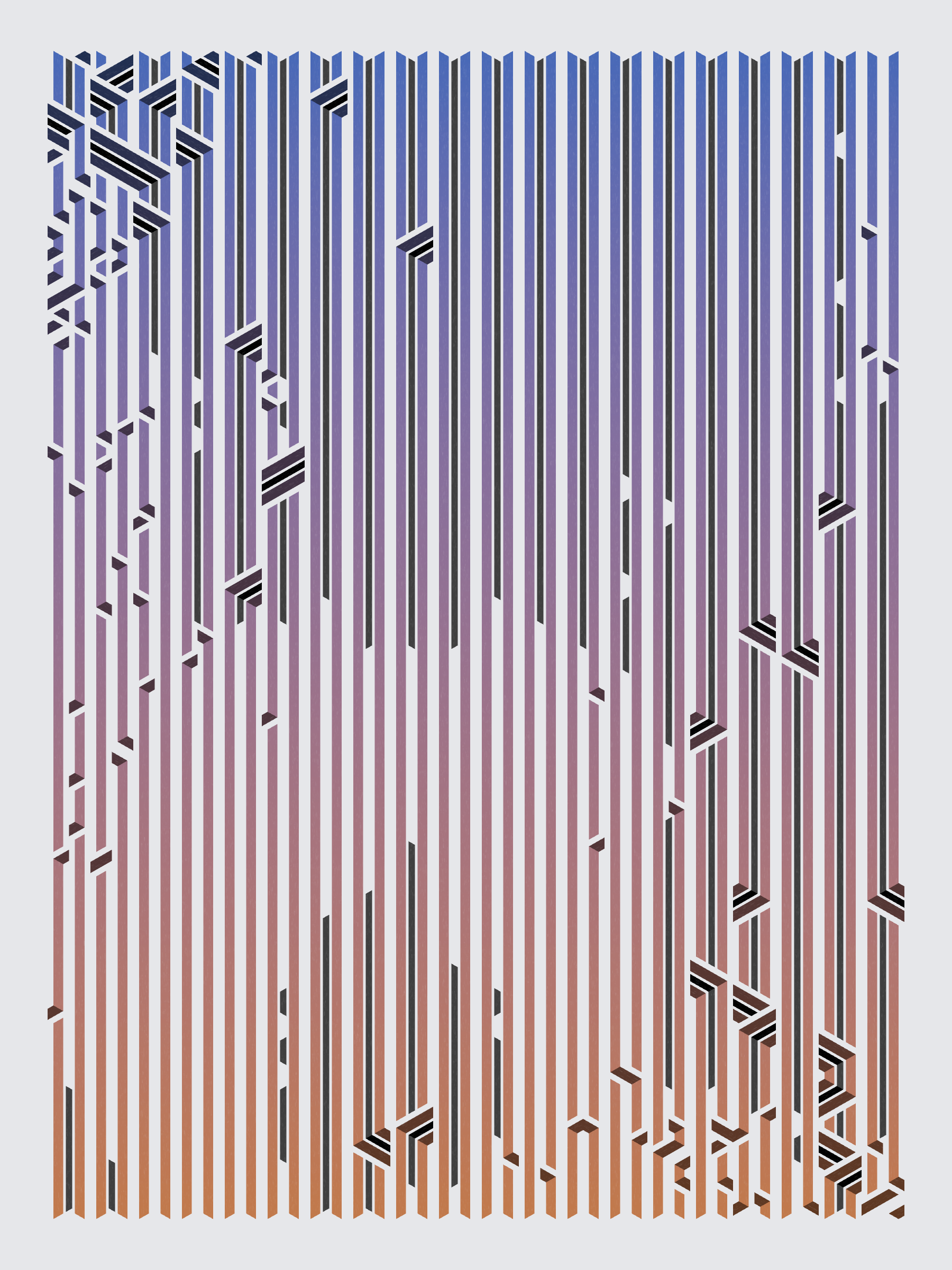 Art Blocks - Art Blocks v2 - Bent #106 - NFT # 214000106