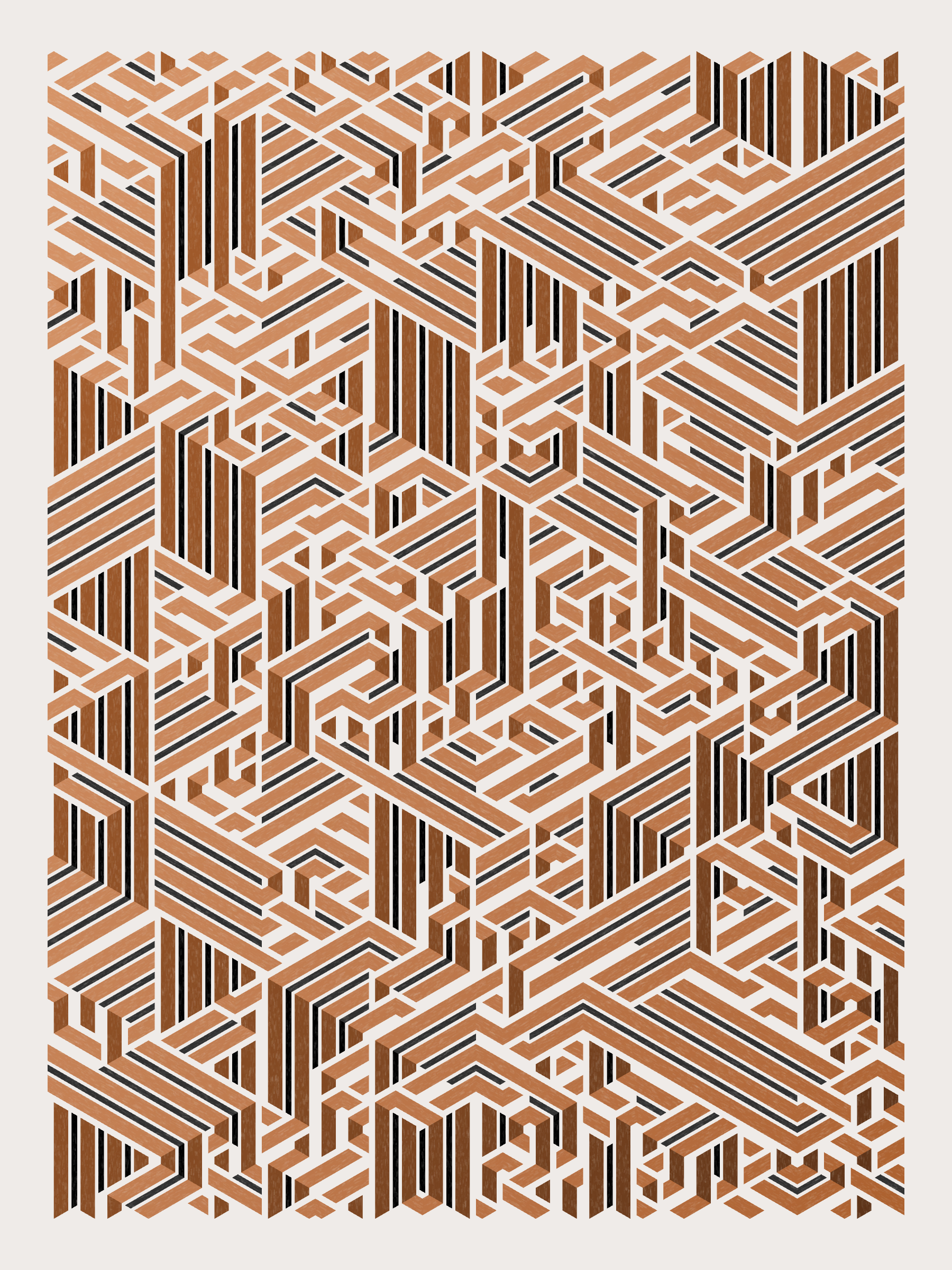 Art Blocks - Art Blocks v2 - Bent #115 - NFT # 214000115