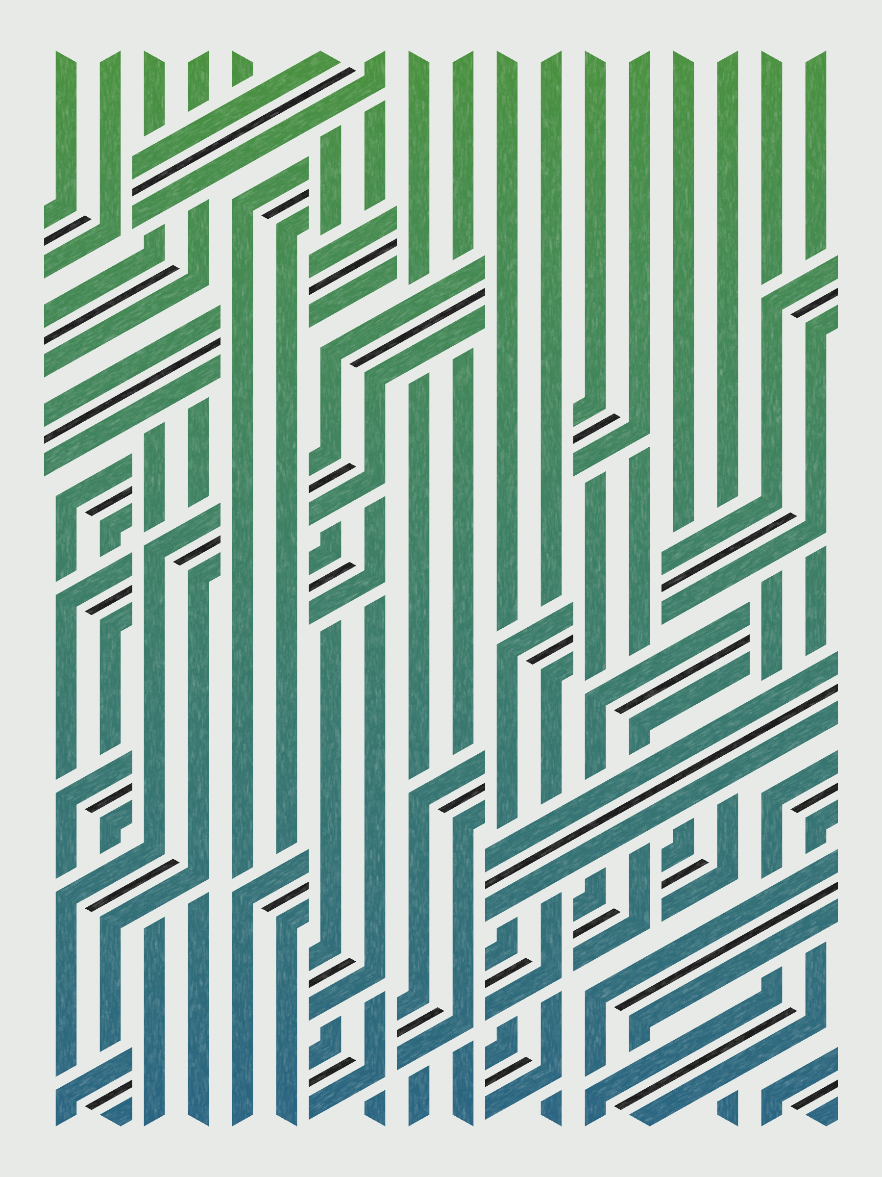 Art Blocks - Art Blocks v2 - Bent #123 - NFT # 214000123