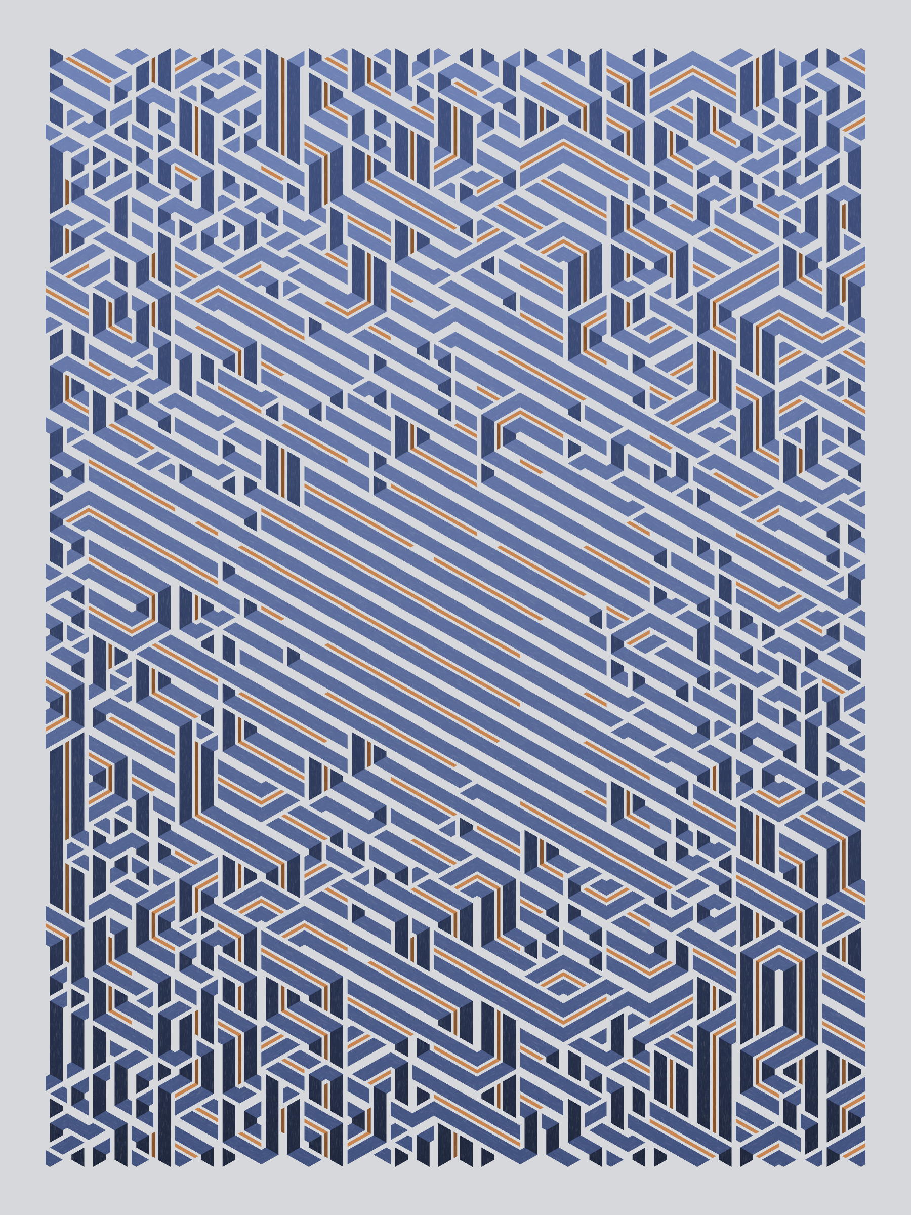 Art Blocks - Art Blocks v2 - Bent #130 - NFT # 214000130