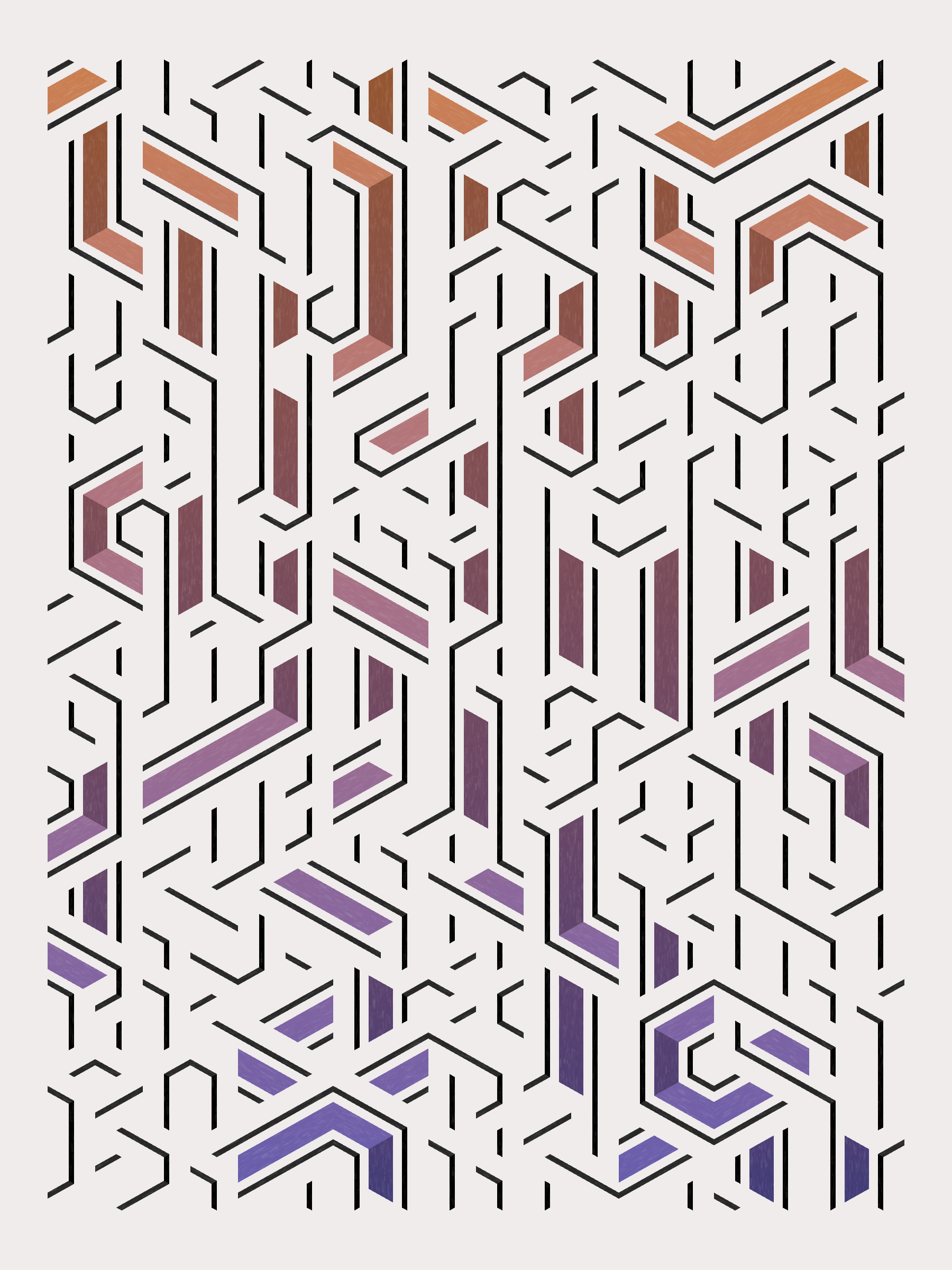 Art Blocks - Art Blocks v2 - Bent #131 - NFT # 214000131