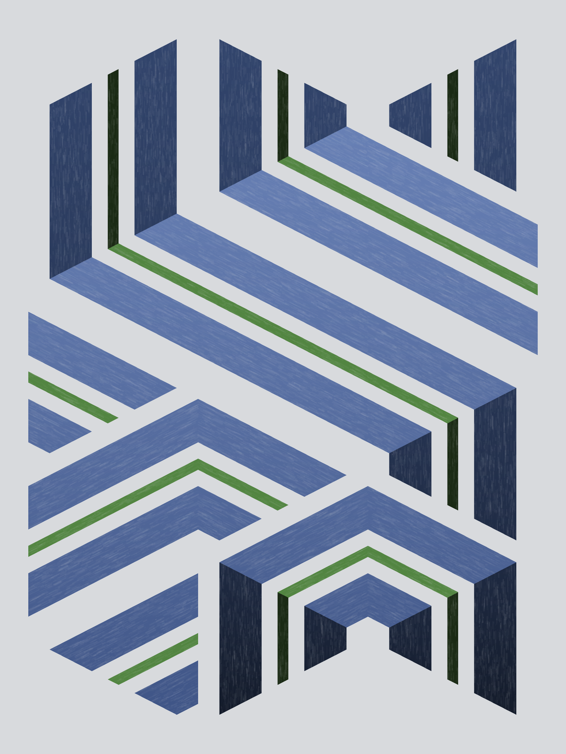 Art Blocks - Art Blocks v2 - Bent #132 - NFT # 214000132