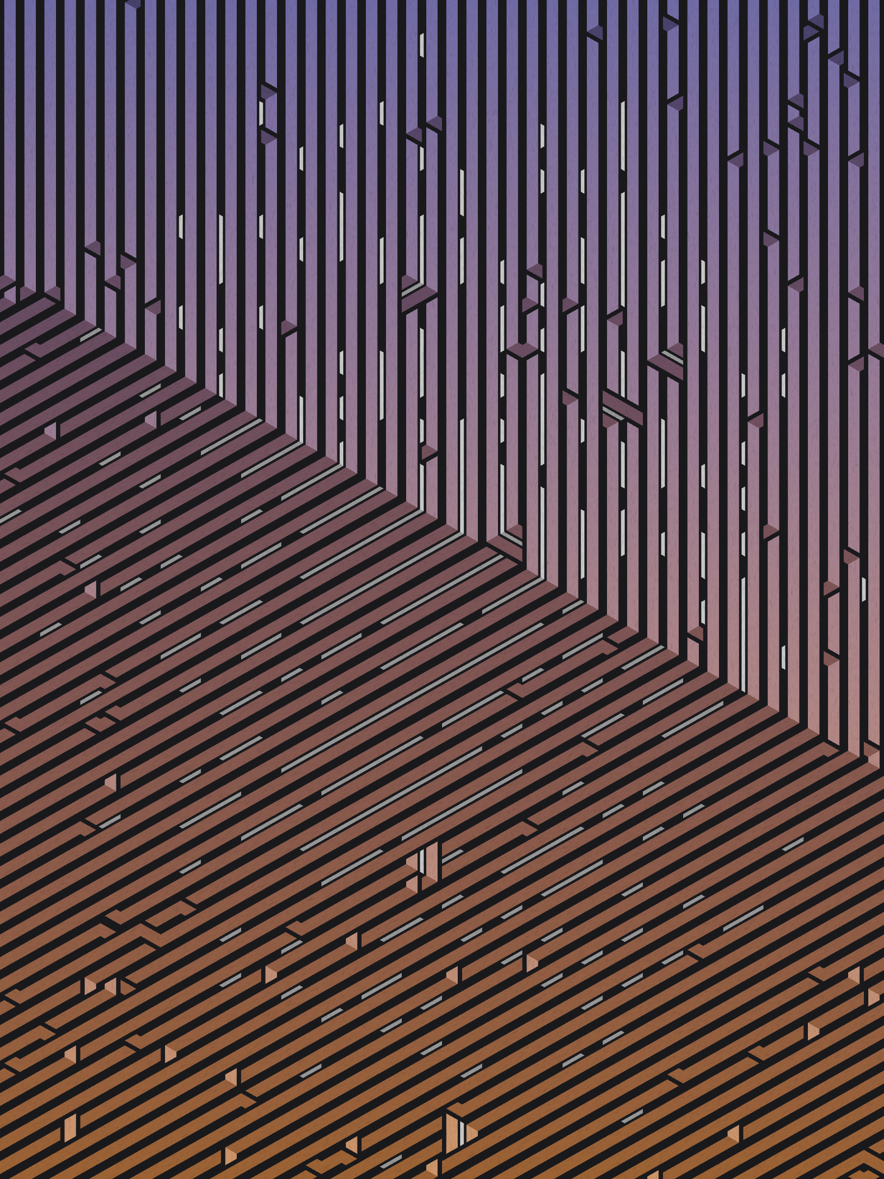 Art Blocks - Art Blocks v2 - Bent #168 - NFT # 214000168