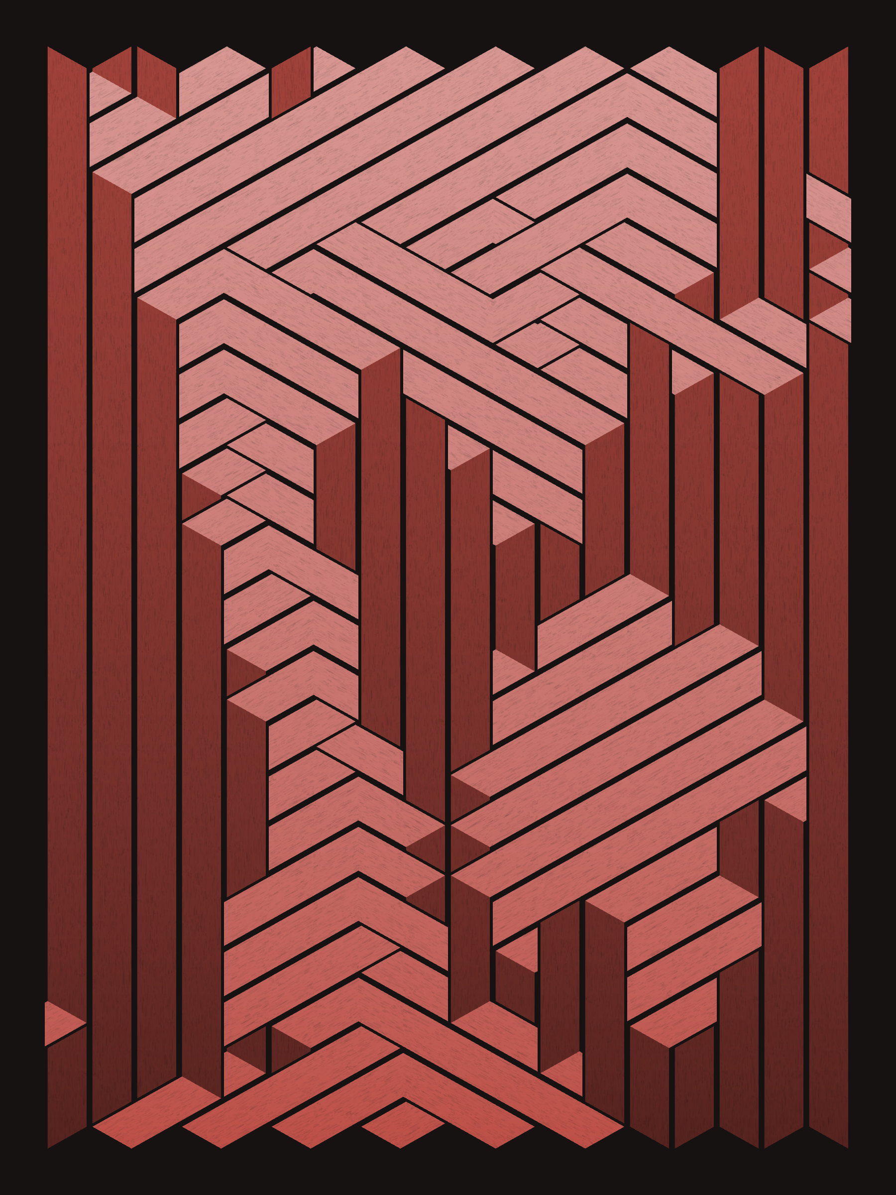 Art Blocks - Art Blocks v2 - Bent #172 - NFT # 214000172