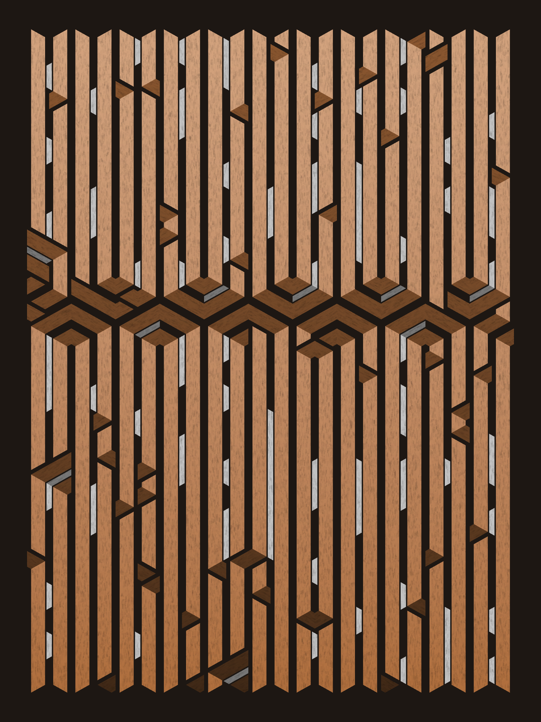 Art Blocks - Art Blocks v2 - Bent #178 - NFT # 214000178