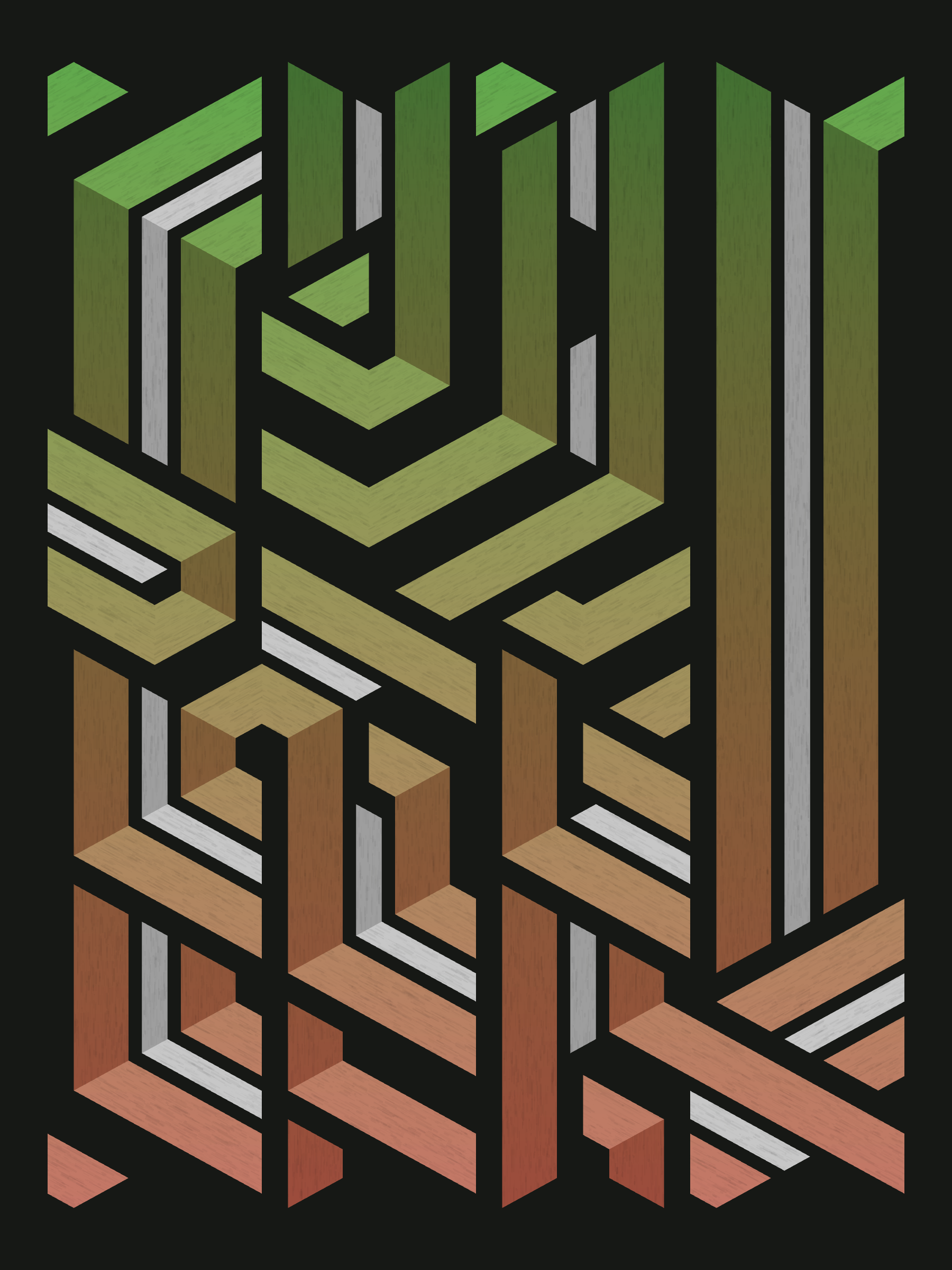 Art Blocks - Art Blocks v2 - Bent #180 - NFT # 214000180