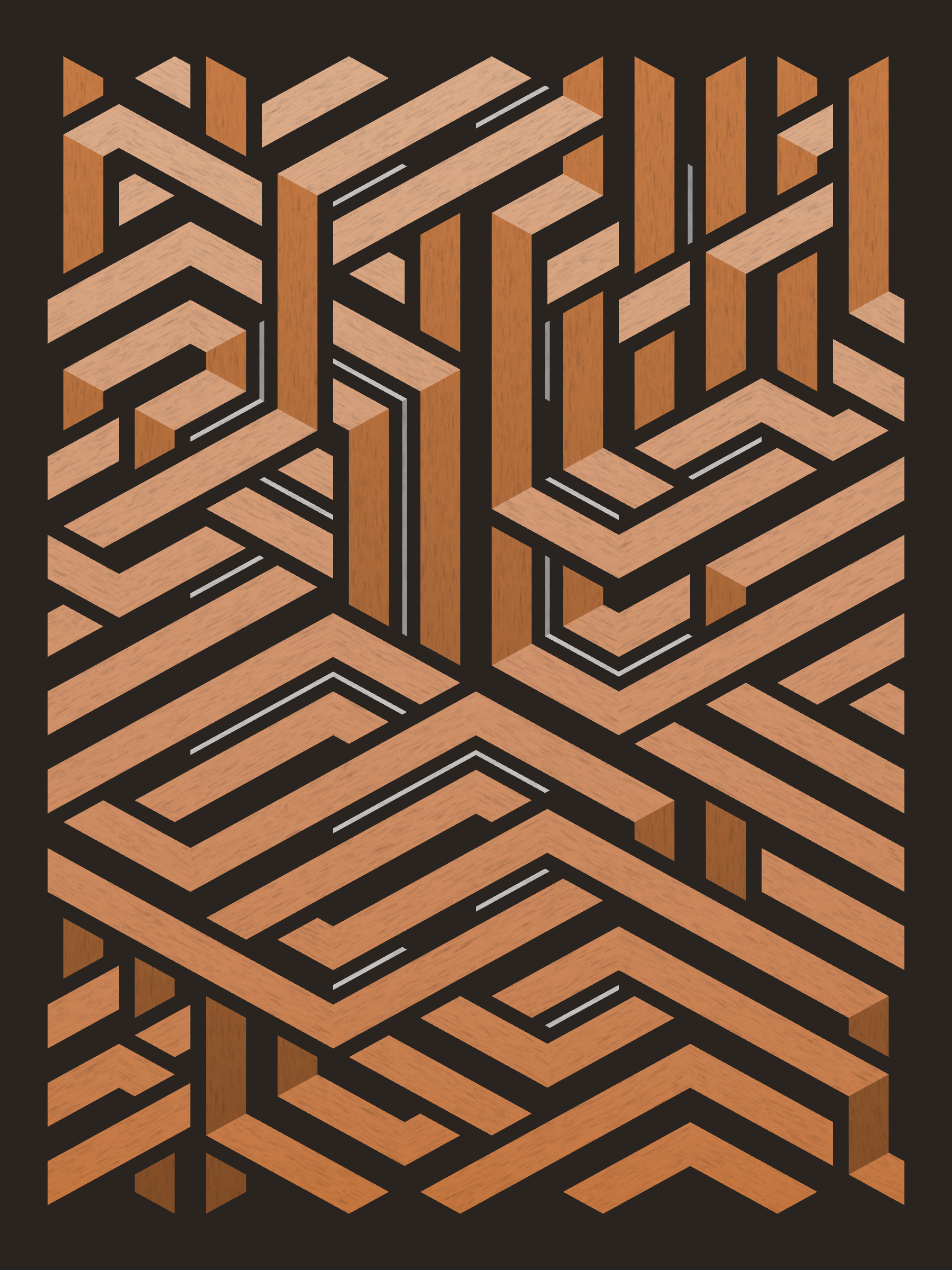 Art Blocks - Art Blocks v2 - Bent #186 - NFT # 214000186