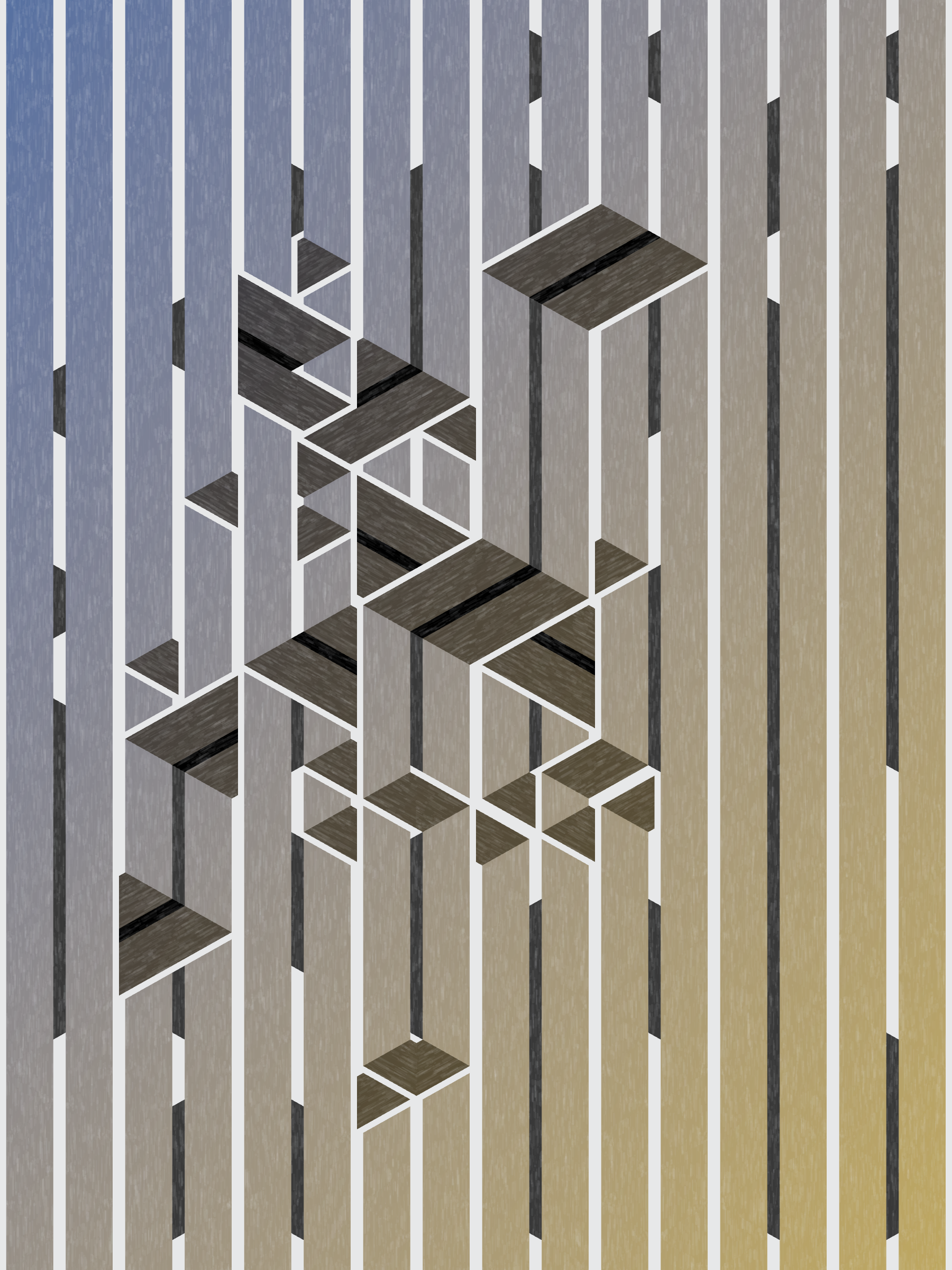 Art Blocks - Art Blocks v2 - Bent #209 - NFT # 214000209