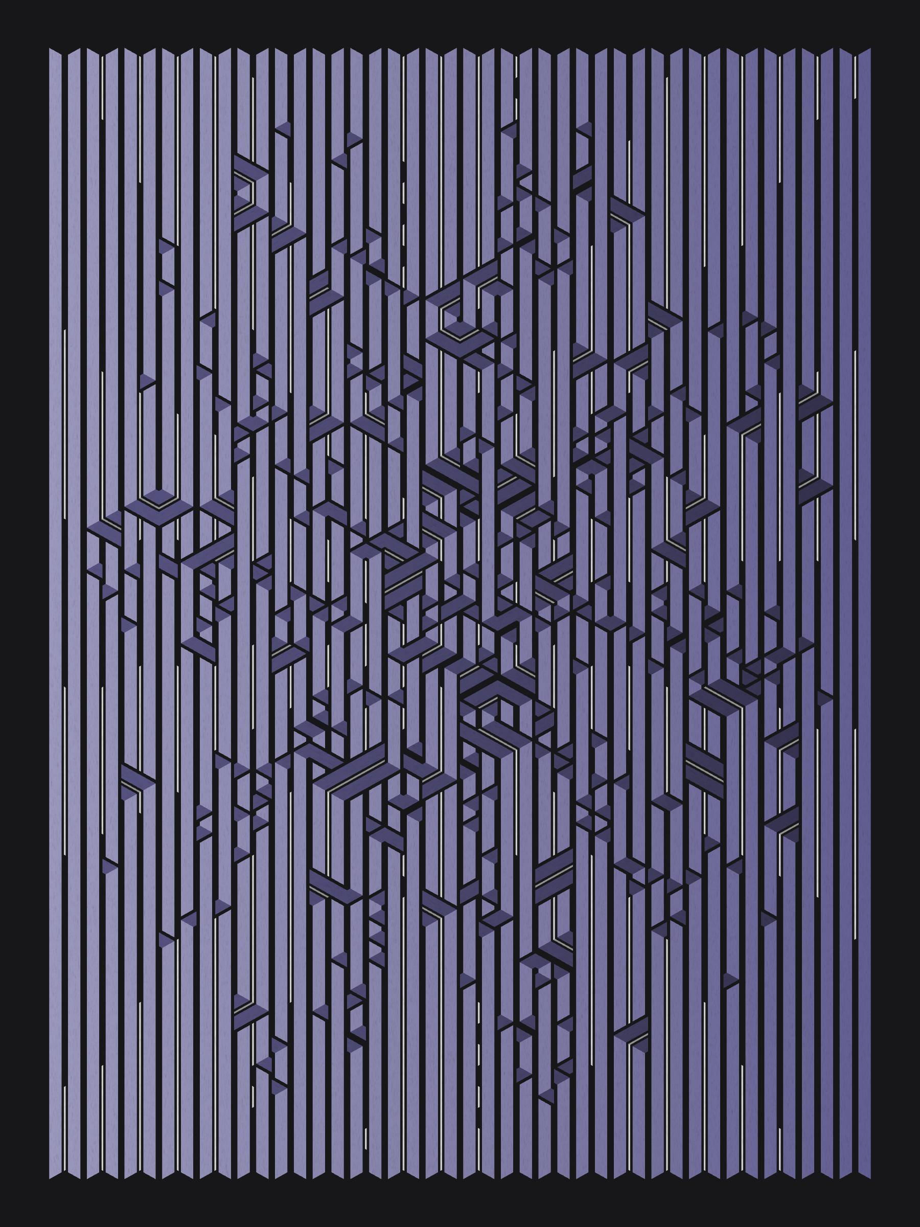 Art Blocks - Art Blocks v2 - Bent #222 - NFT # 214000222