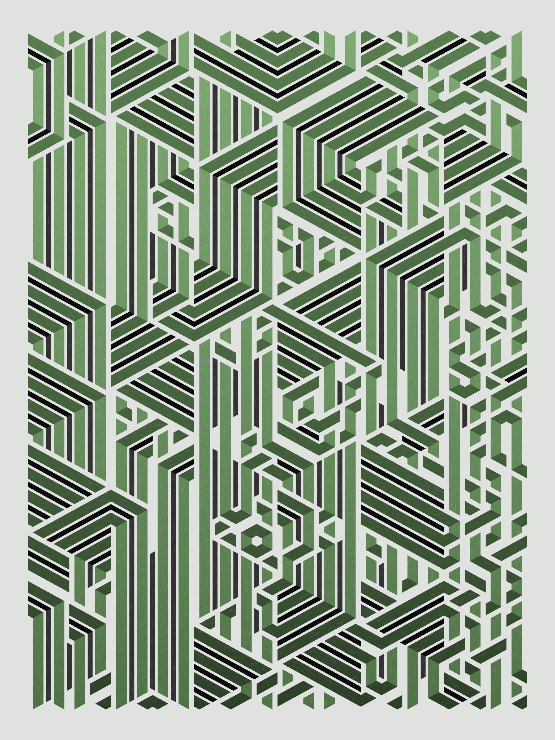 Art Blocks - Art Blocks v2 - Bent #227 - NFT # 214000227