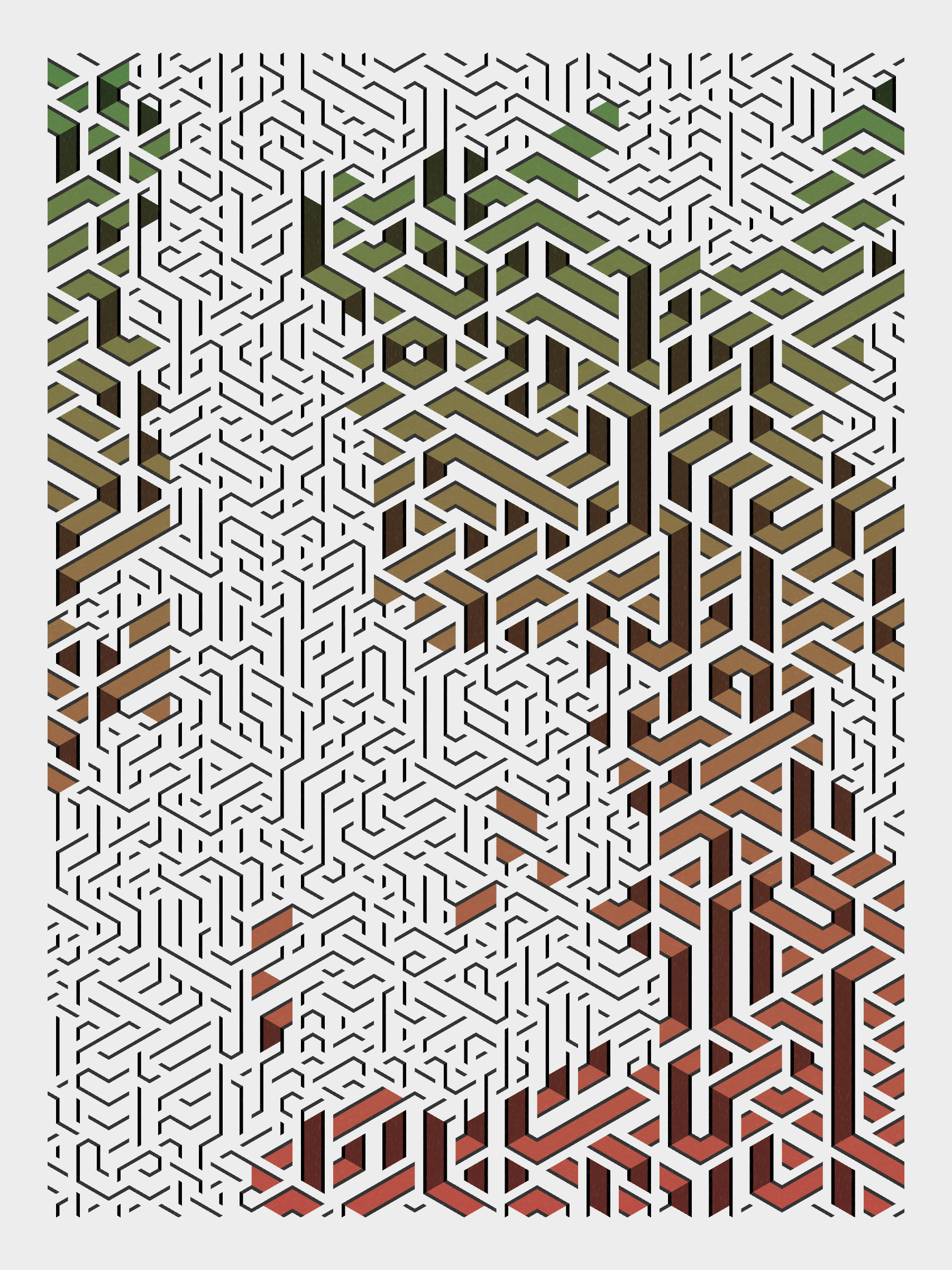 Art Blocks - Art Blocks v2 - Bent #238 - NFT # 214000238