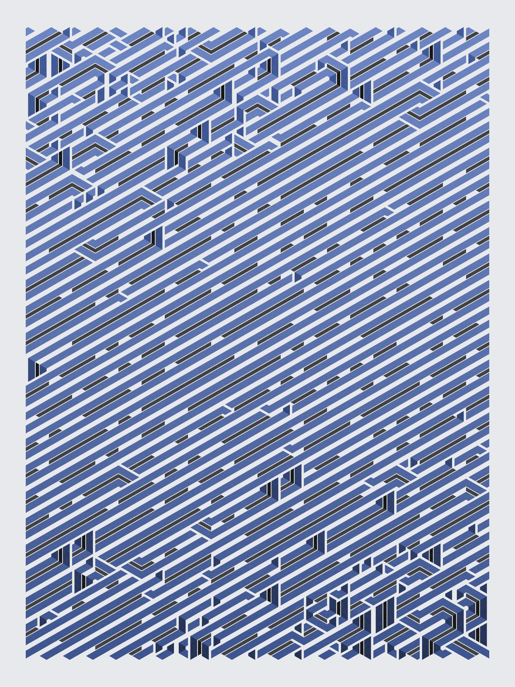 Art Blocks - Art Blocks v2 - Bent #257 - NFT # 214000257