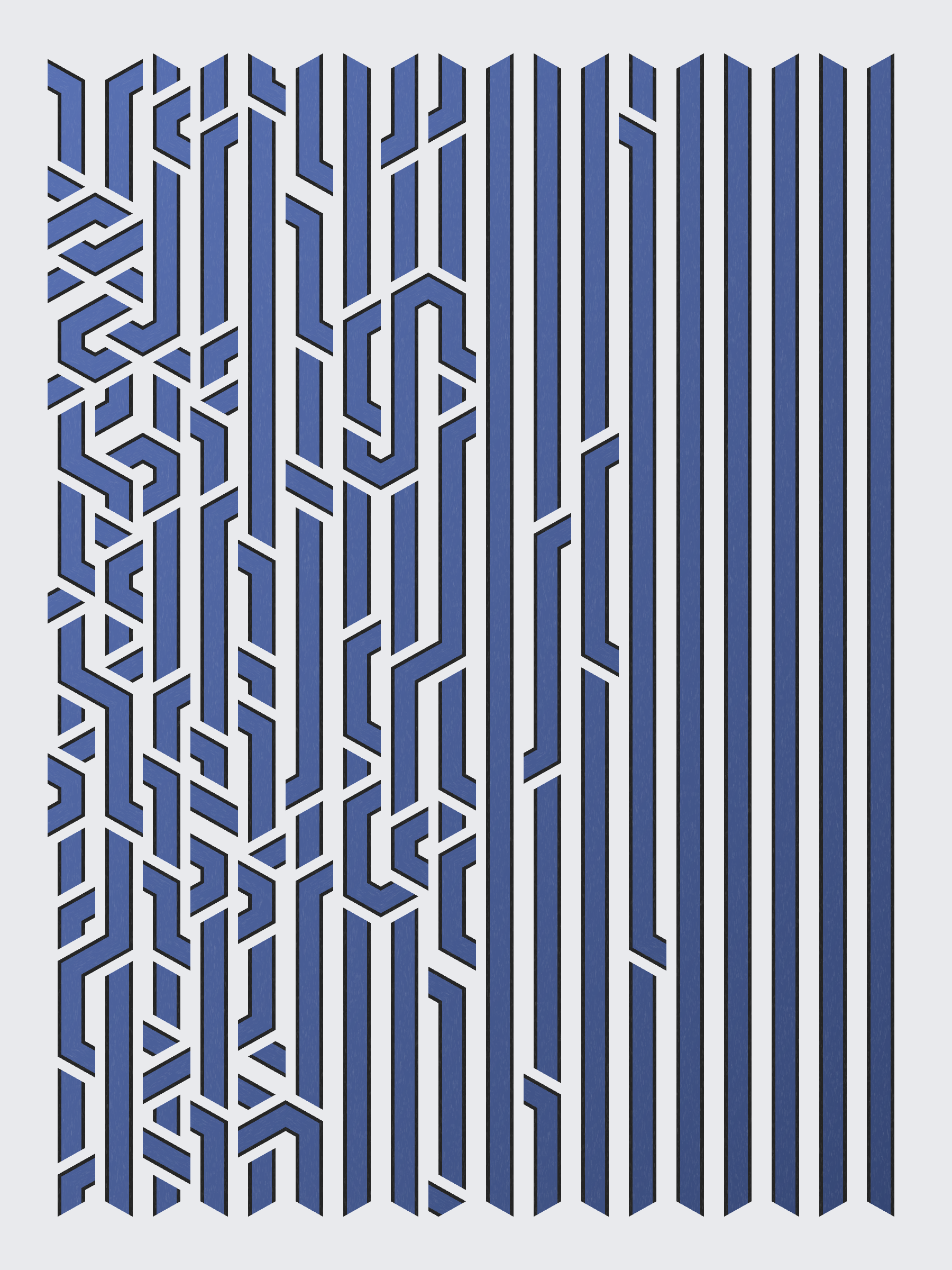 Art Blocks - Art Blocks v2 - Bent #261 - NFT # 214000261