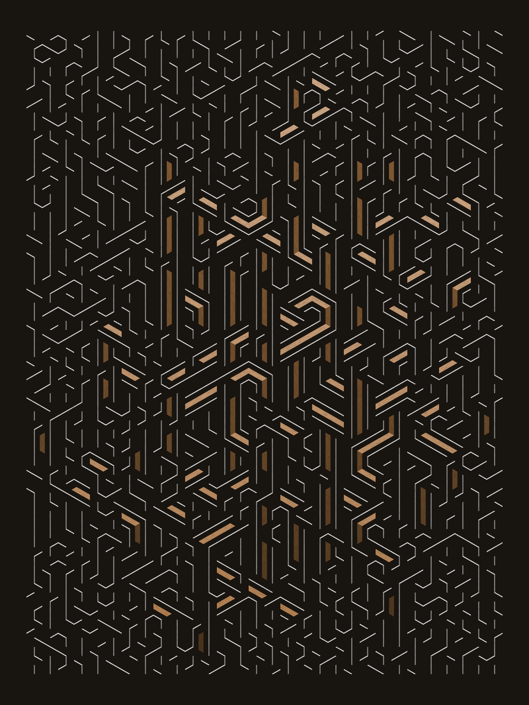 Art Blocks - Art Blocks v2 - Bent #268 - NFT # 214000268