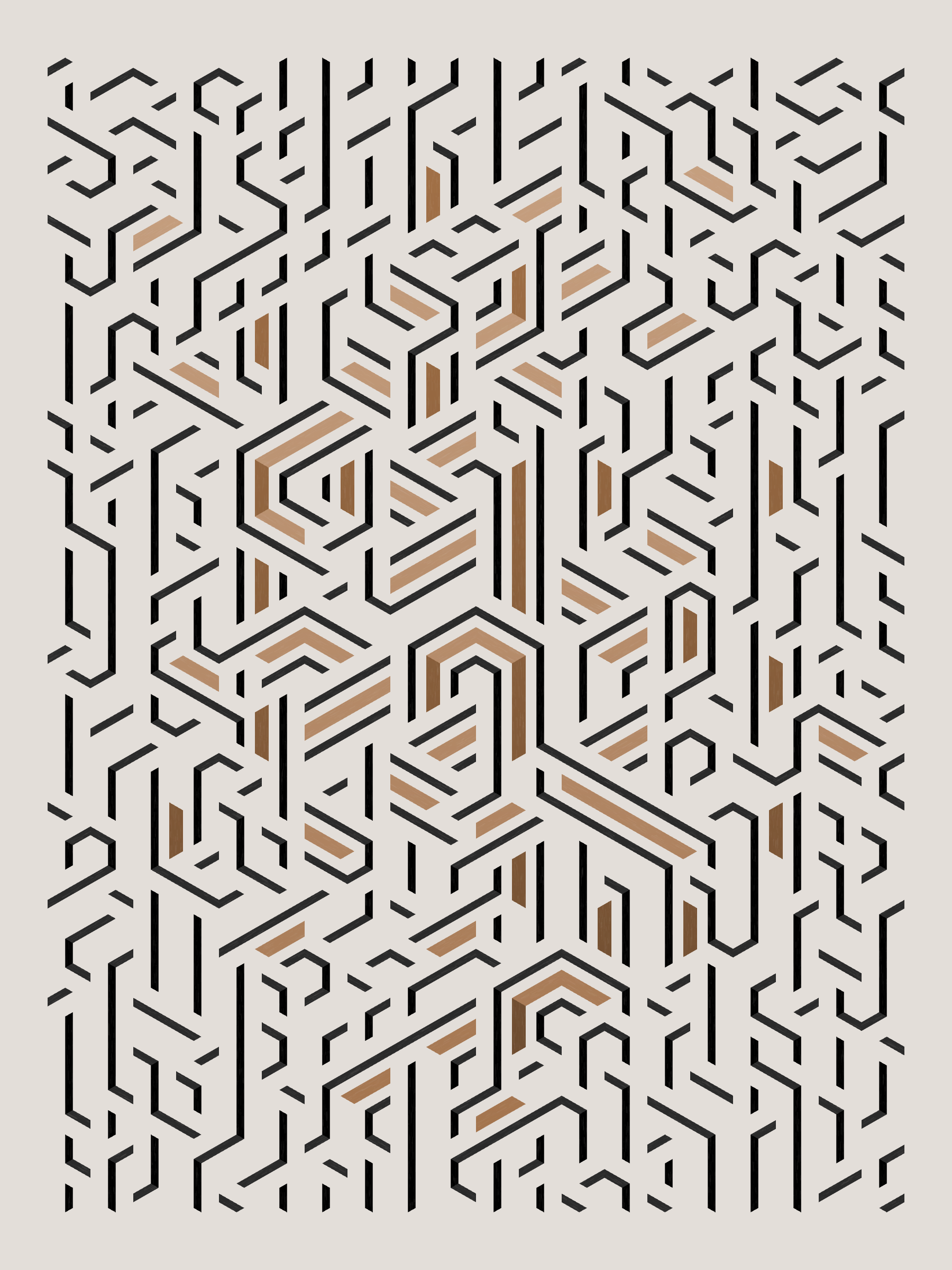 Art Blocks - Art Blocks v2 - Bent #282 - NFT # 214000282