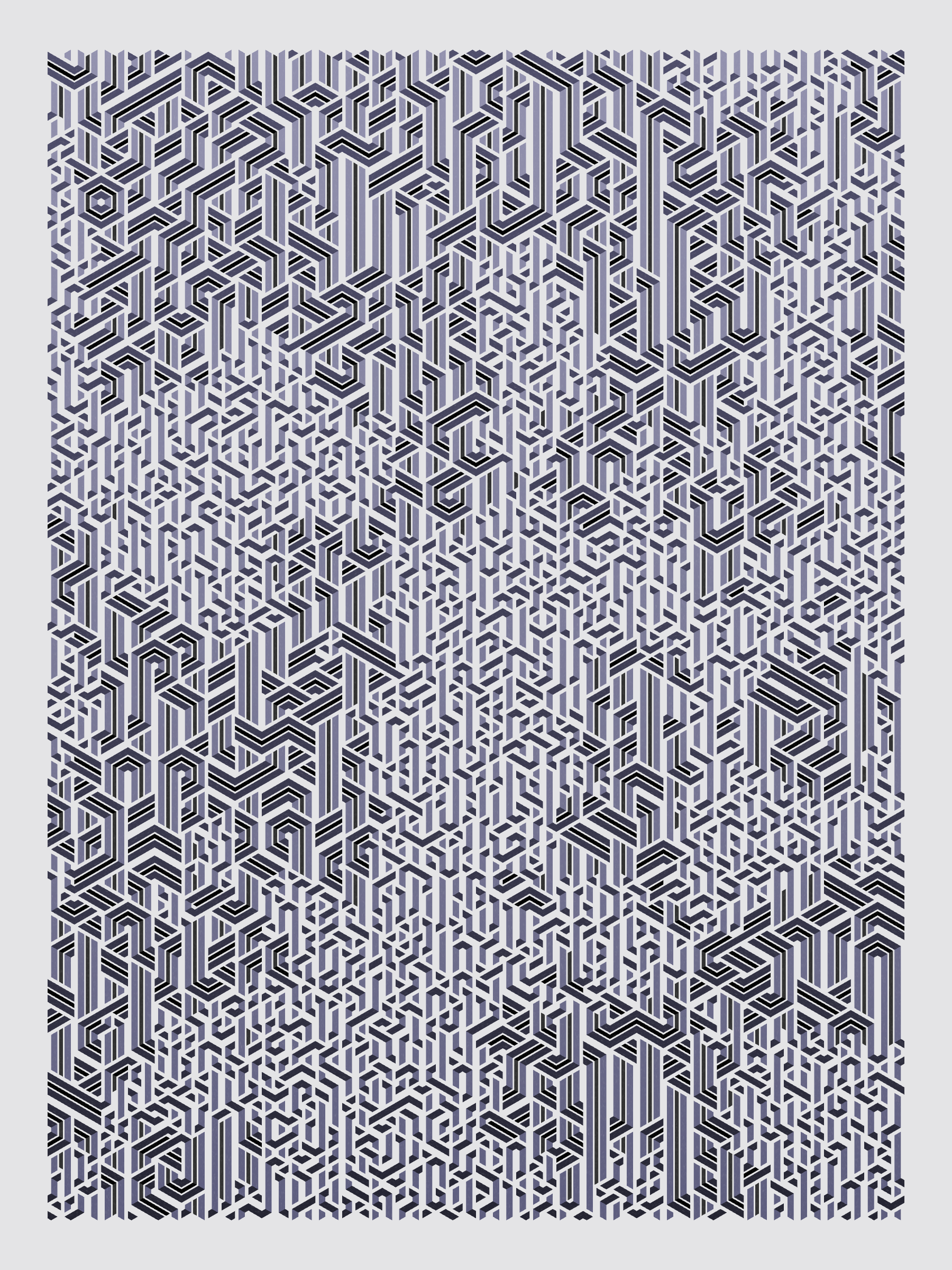 Art Blocks - Art Blocks v2 - Bent #304 - NFT # 214000304