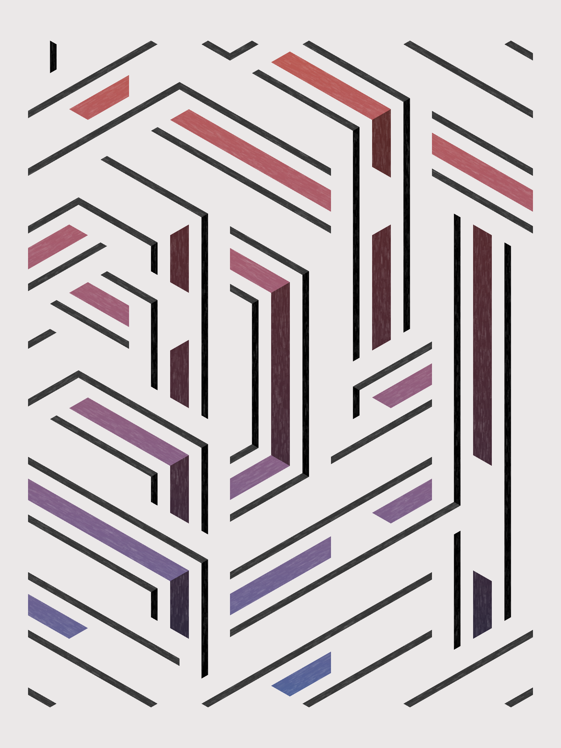 Art Blocks - Art Blocks v2 - Bent #311 - NFT # 214000311