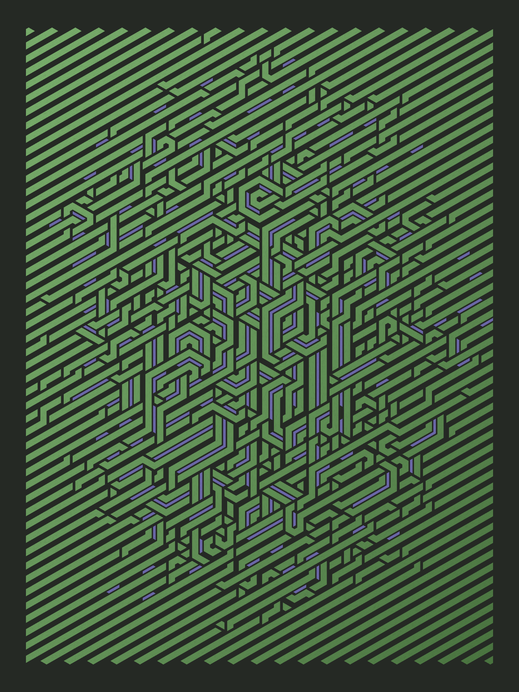 Art Blocks - Art Blocks v2 - Bent #316 - NFT # 214000316