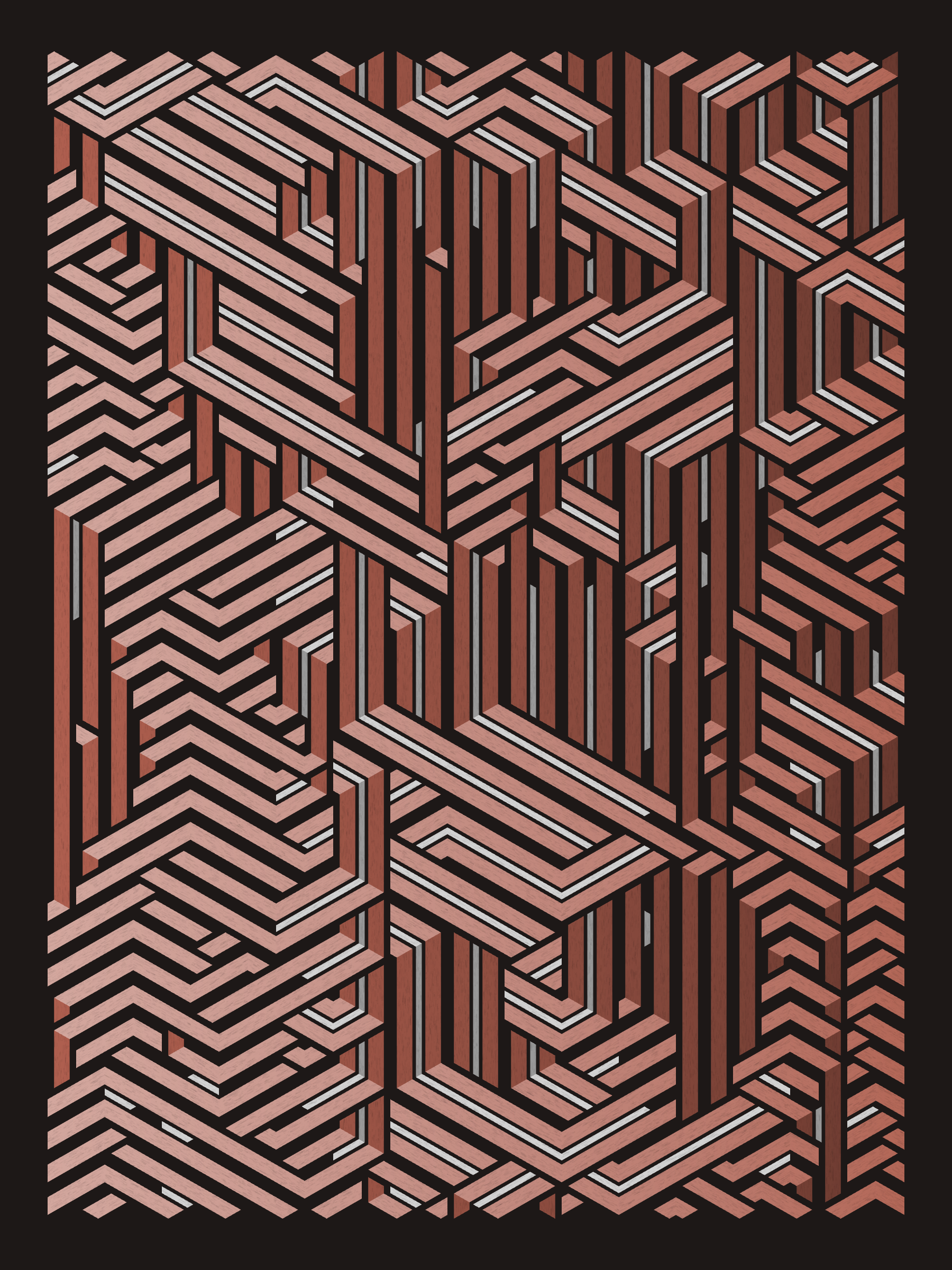 Art Blocks - Art Blocks v2 - Bent #320 - NFT # 214000320