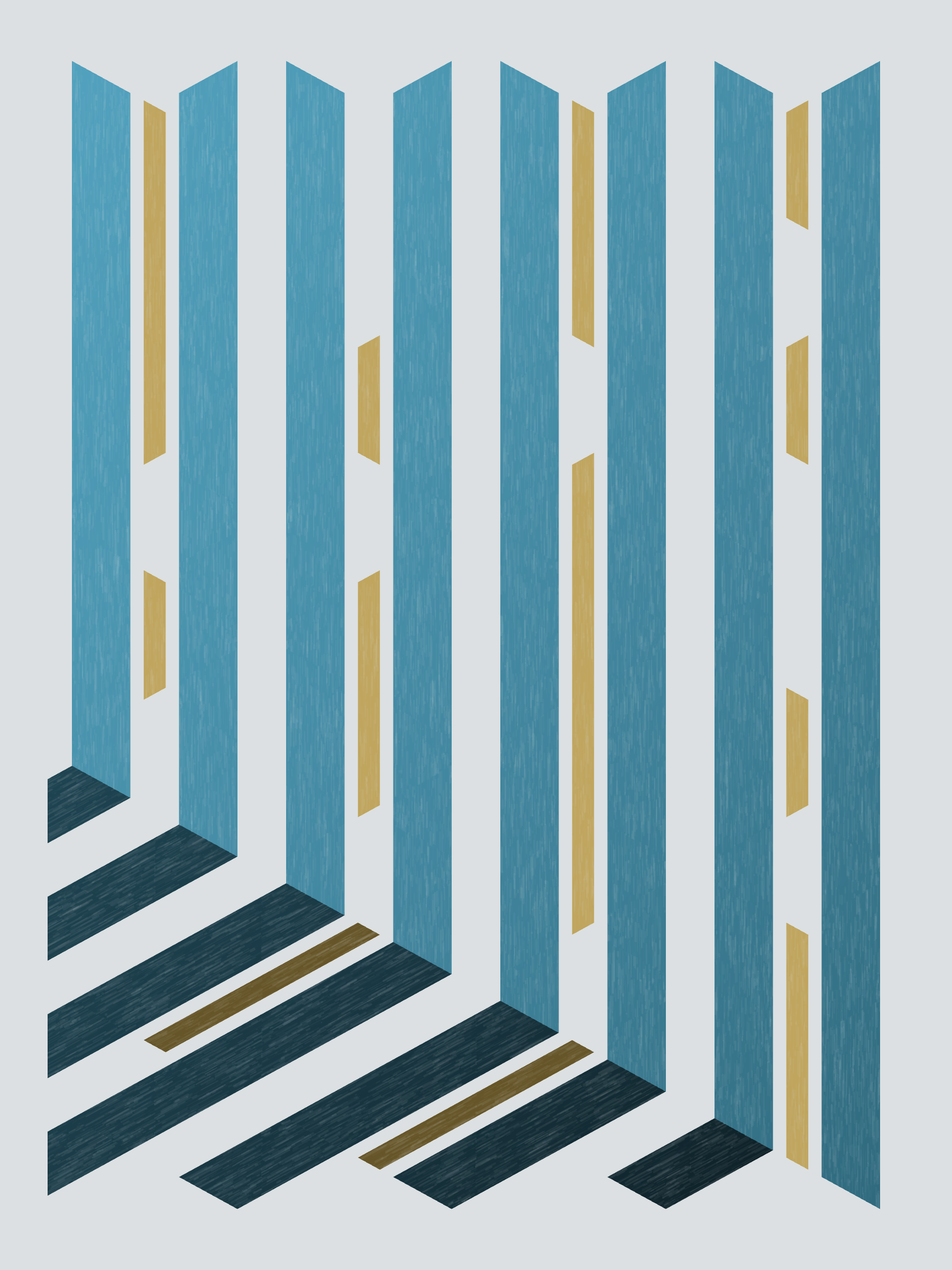 Art Blocks - Art Blocks v2 - Bent #326 - NFT # 214000326