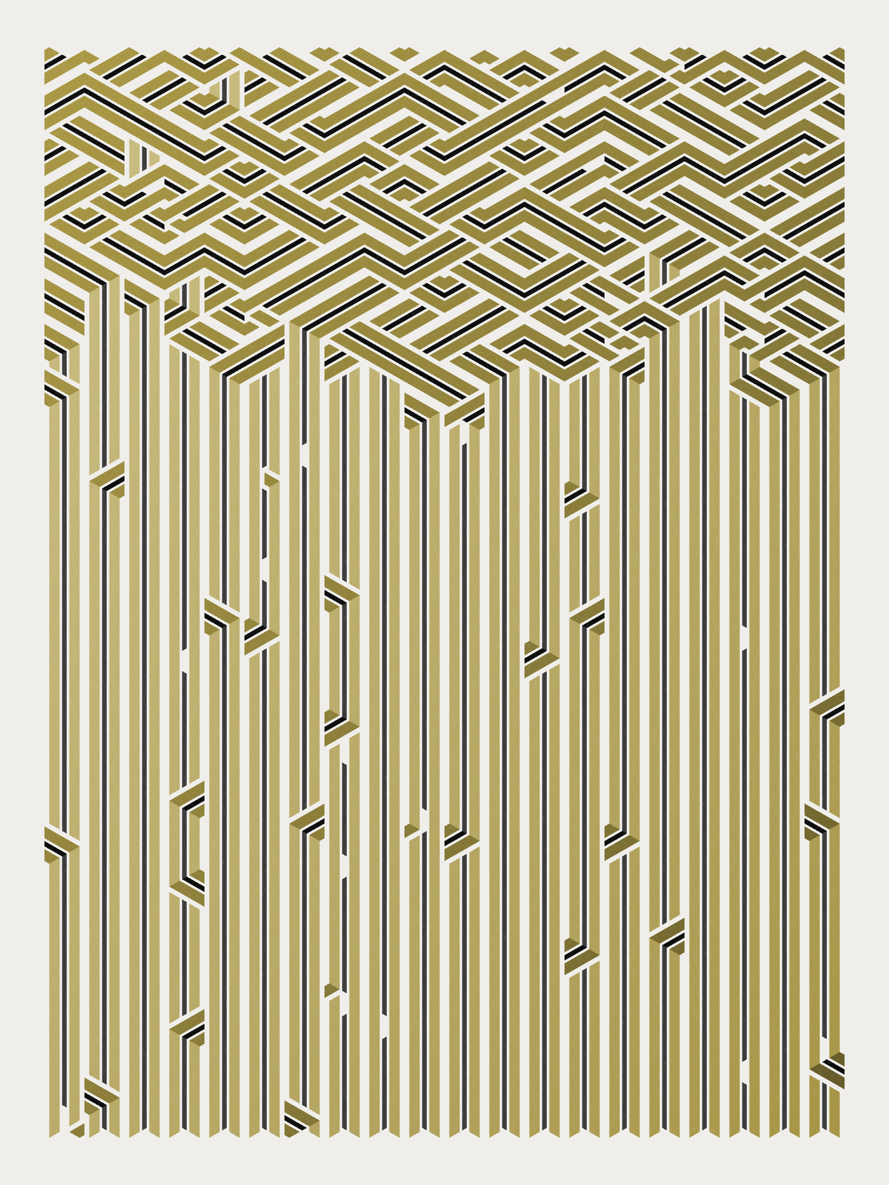 Art Blocks - Art Blocks v2 - Bent #329 - NFT # 214000329