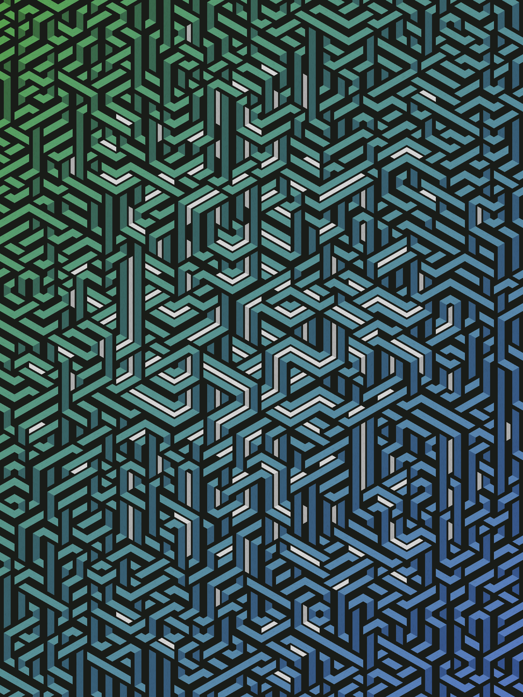 Art Blocks - Art Blocks v2 - Bent #332 - NFT # 214000332