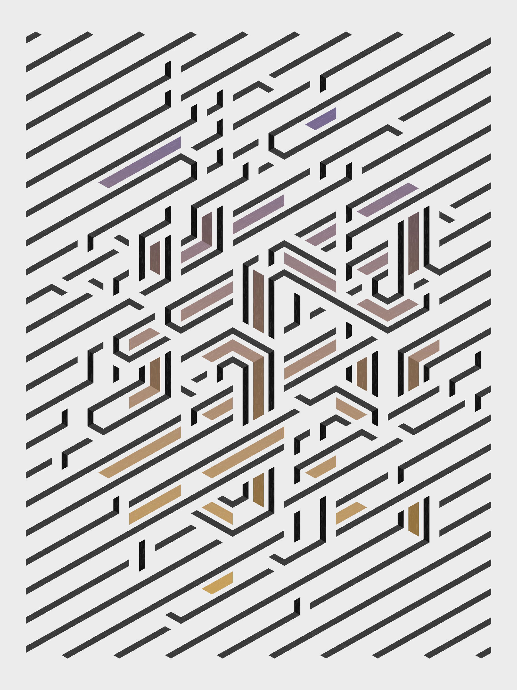 Art Blocks - Art Blocks v2 - Bent #335 - NFT # 214000335