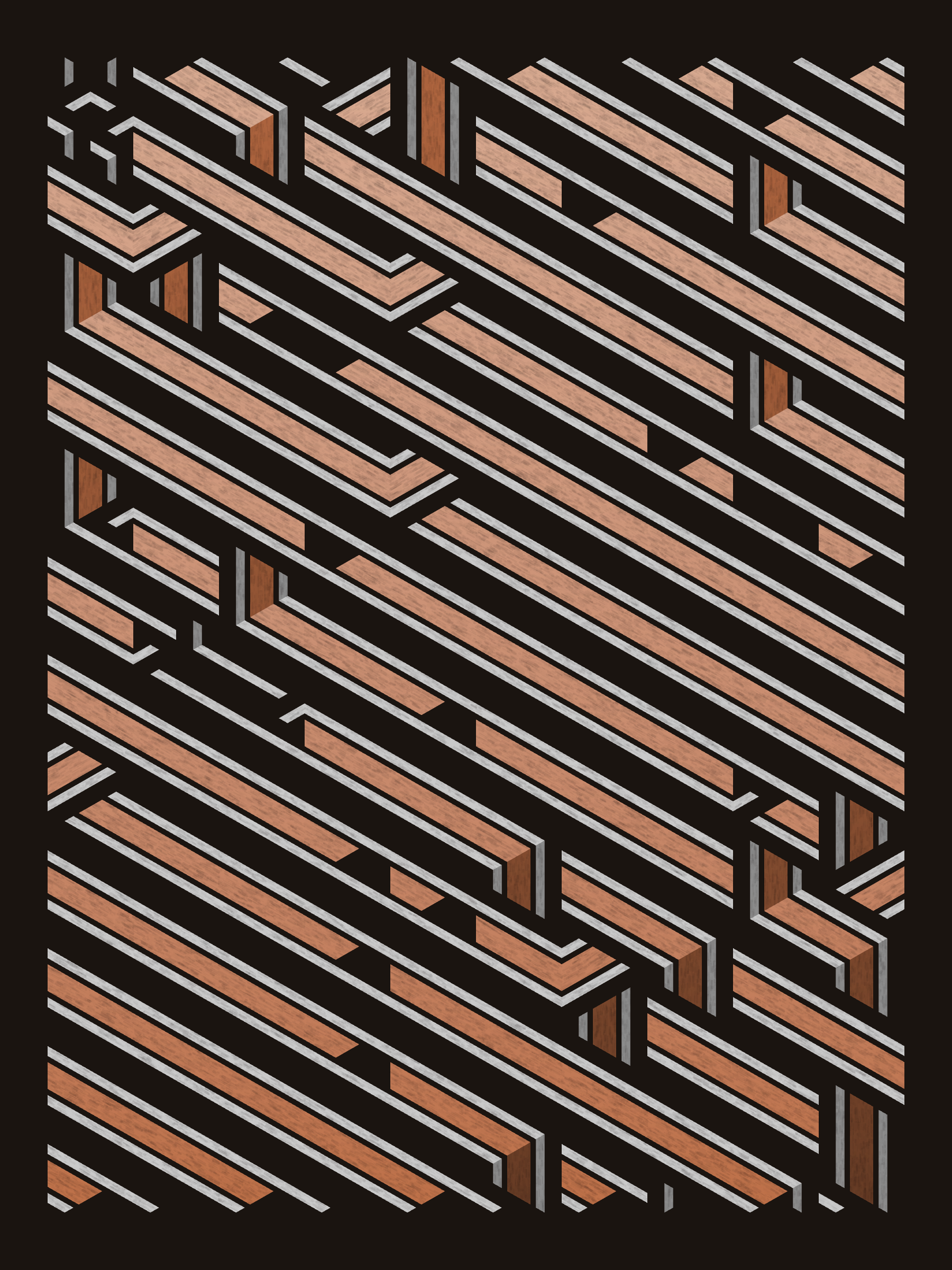 Art Blocks - Art Blocks v2 - Bent #341 - NFT # 214000341