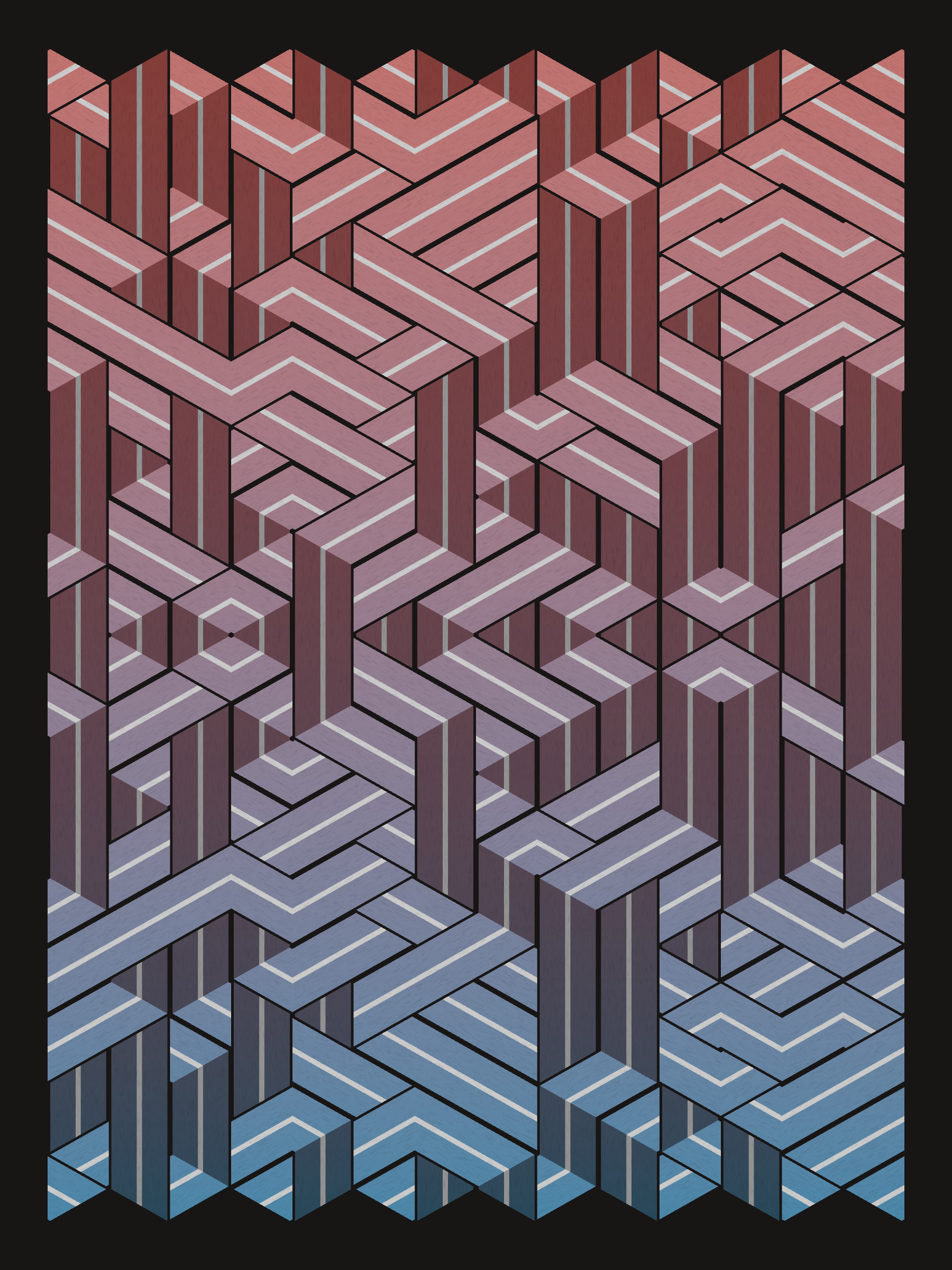 Art Blocks - Art Blocks v2 - Bent #347 - NFT # 214000347