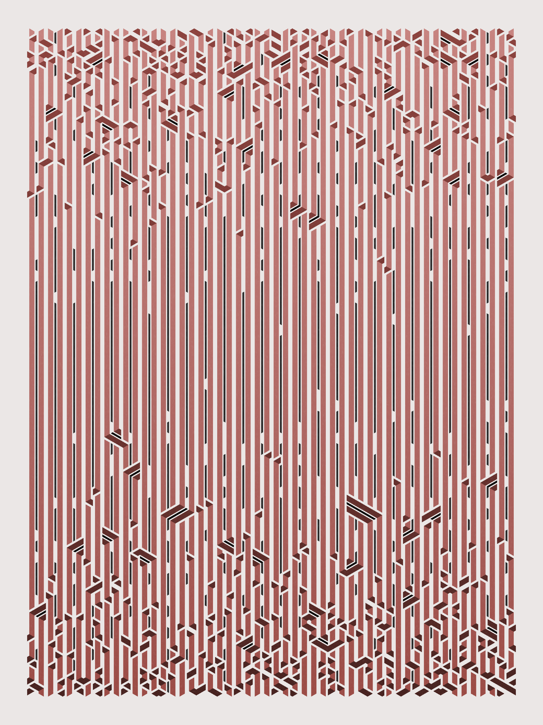 Art Blocks - Art Blocks v2 - Bent #352 - NFT # 214000352