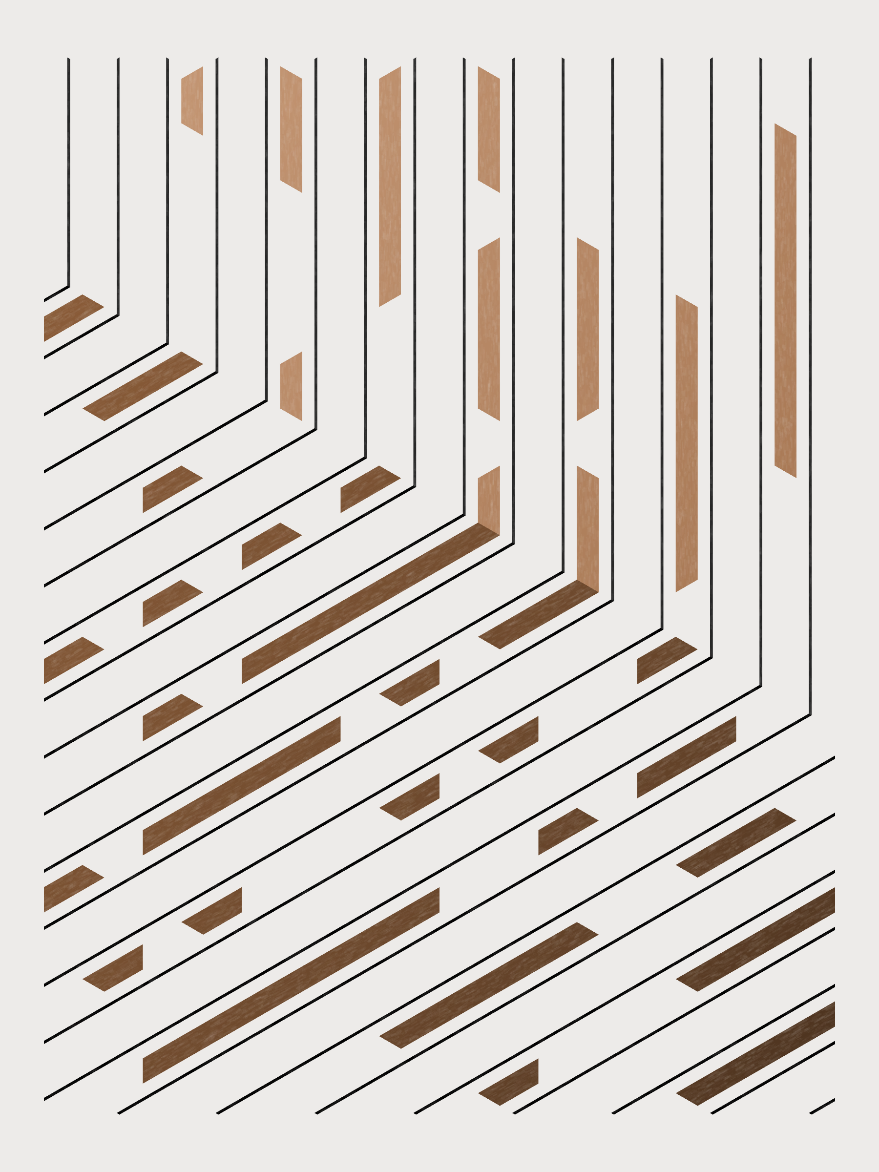 Art Blocks - Art Blocks v2 - Bent #356 - NFT # 214000356