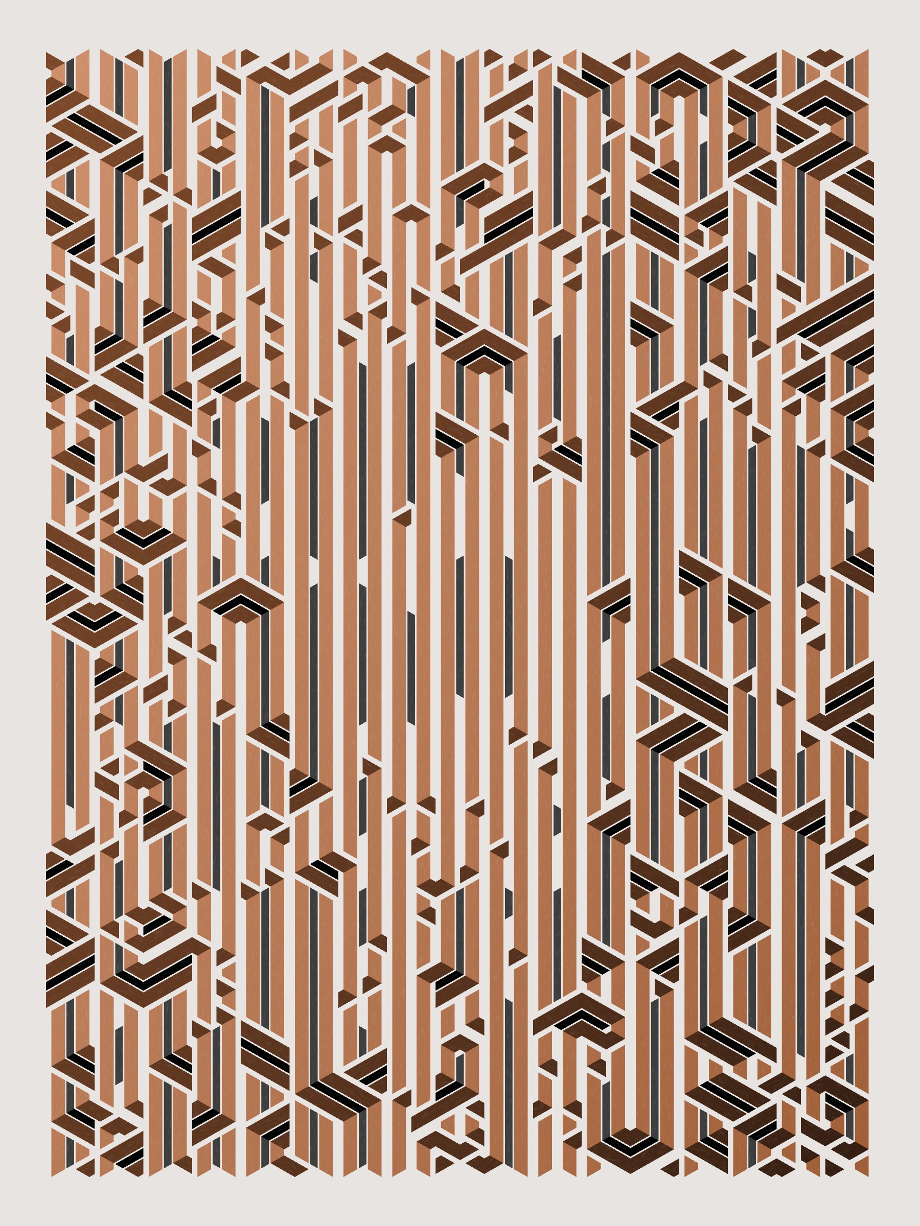 Art Blocks - Art Blocks v2 - Bent #360 - NFT # 214000360