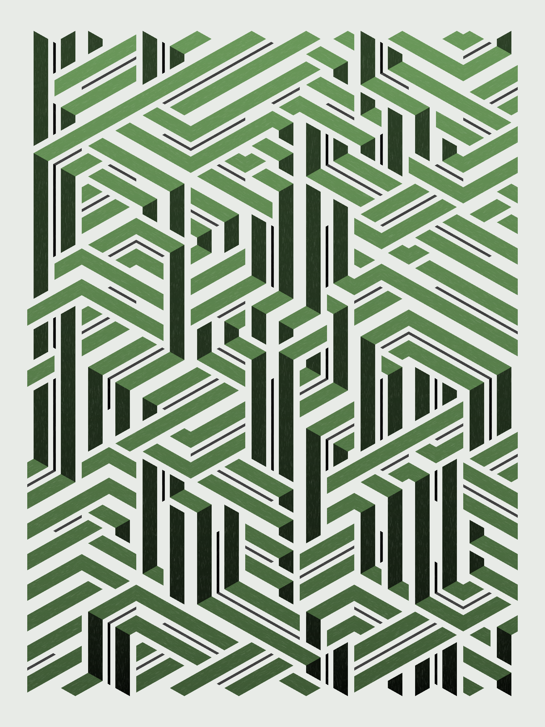 Art Blocks - Art Blocks v2 - Bent #370 - NFT # 214000370